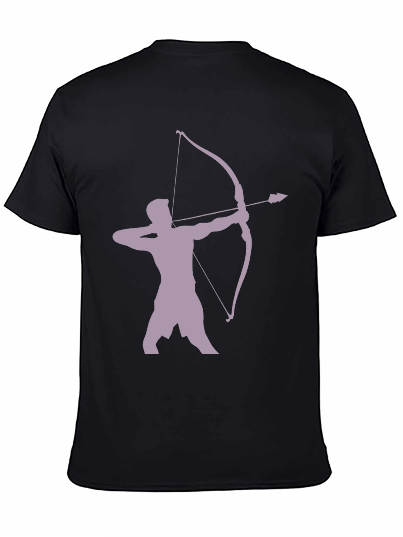 Archer Silhouette Graphic Tee - Black