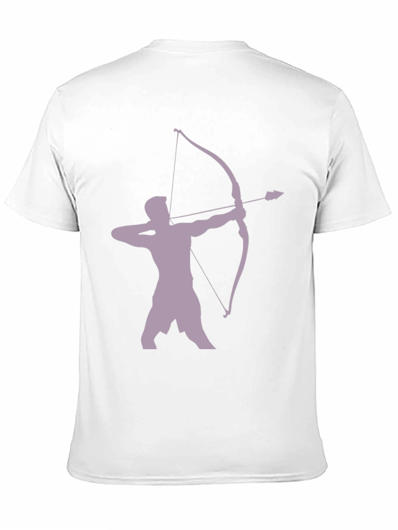 Archer Silhouette Graphic Tee - Black