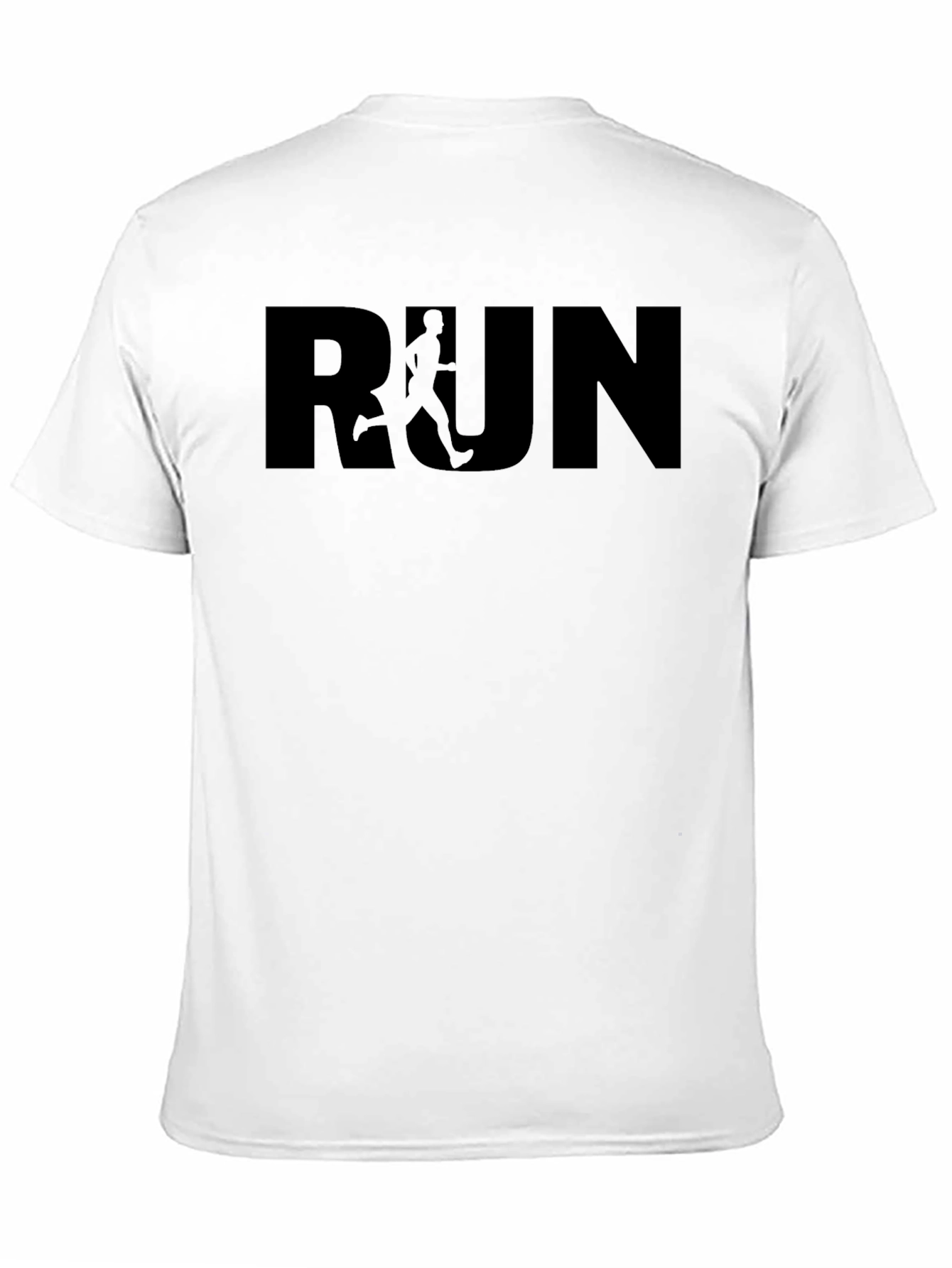 Run Graphic Tee - Fitness Motivation Shirt