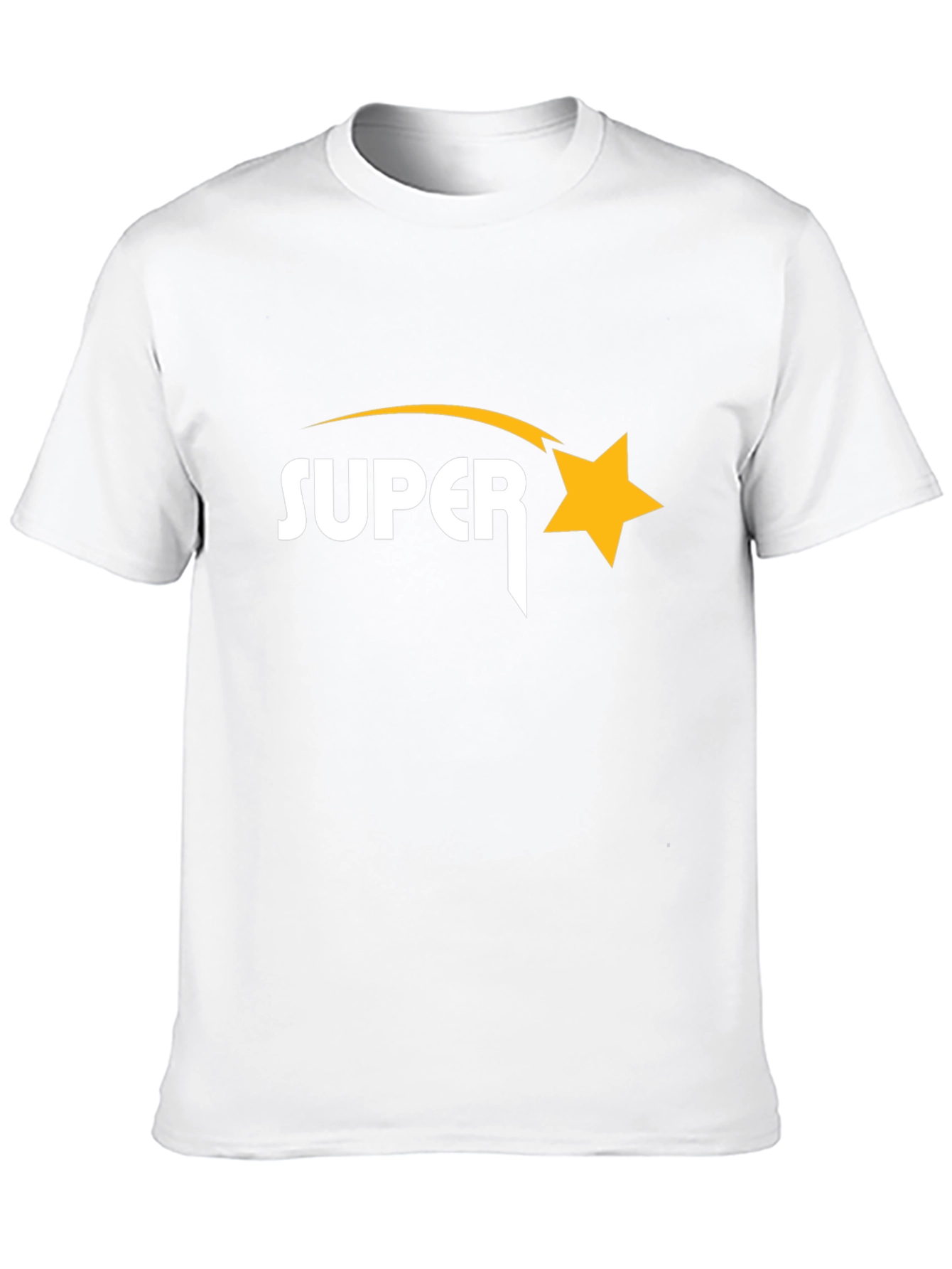 Super Star Black Graphic T-Shirt