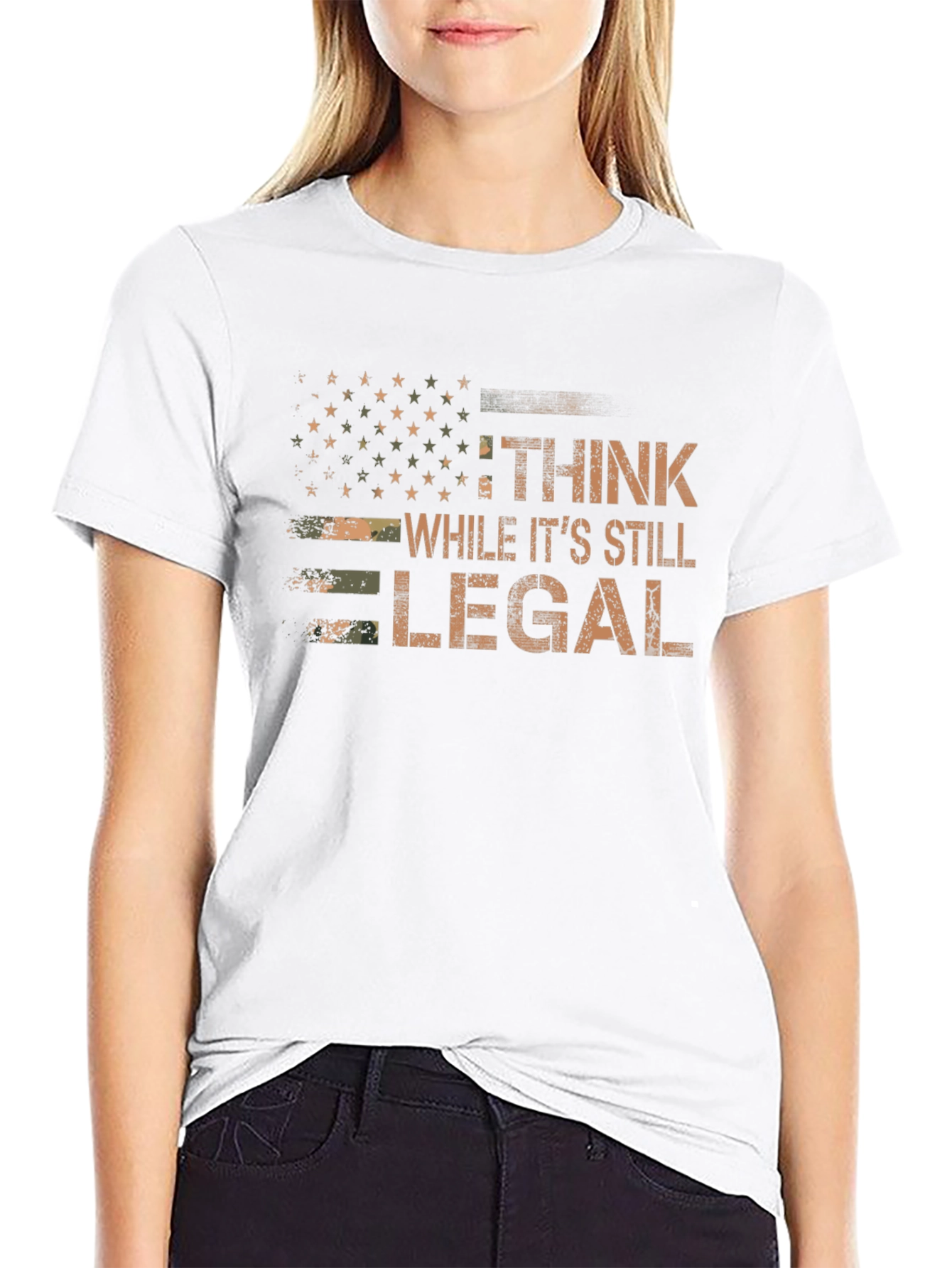 Think While Its Still Legal Graphic Tee
