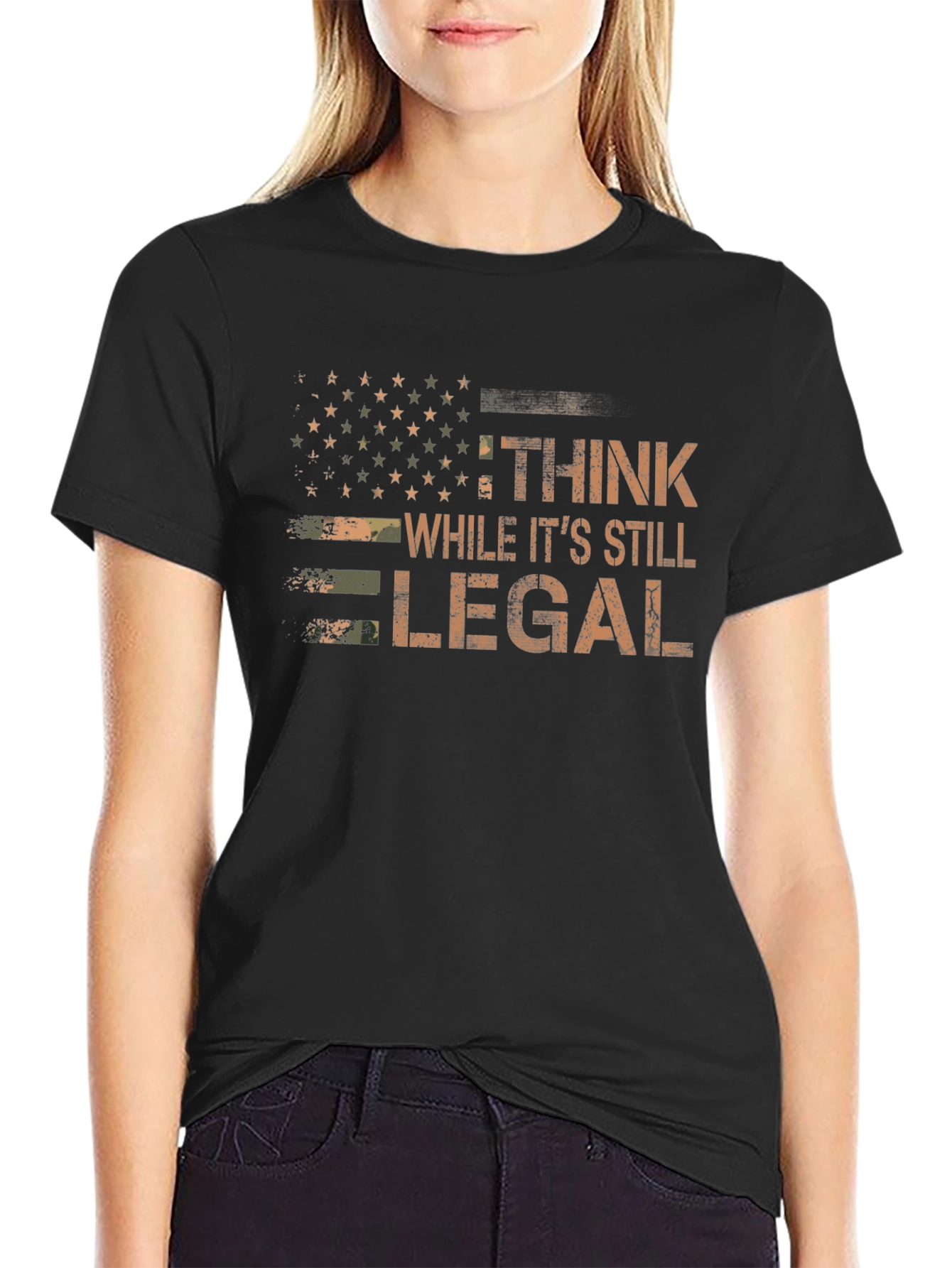 Think While Its Still Legal Graphic Tee