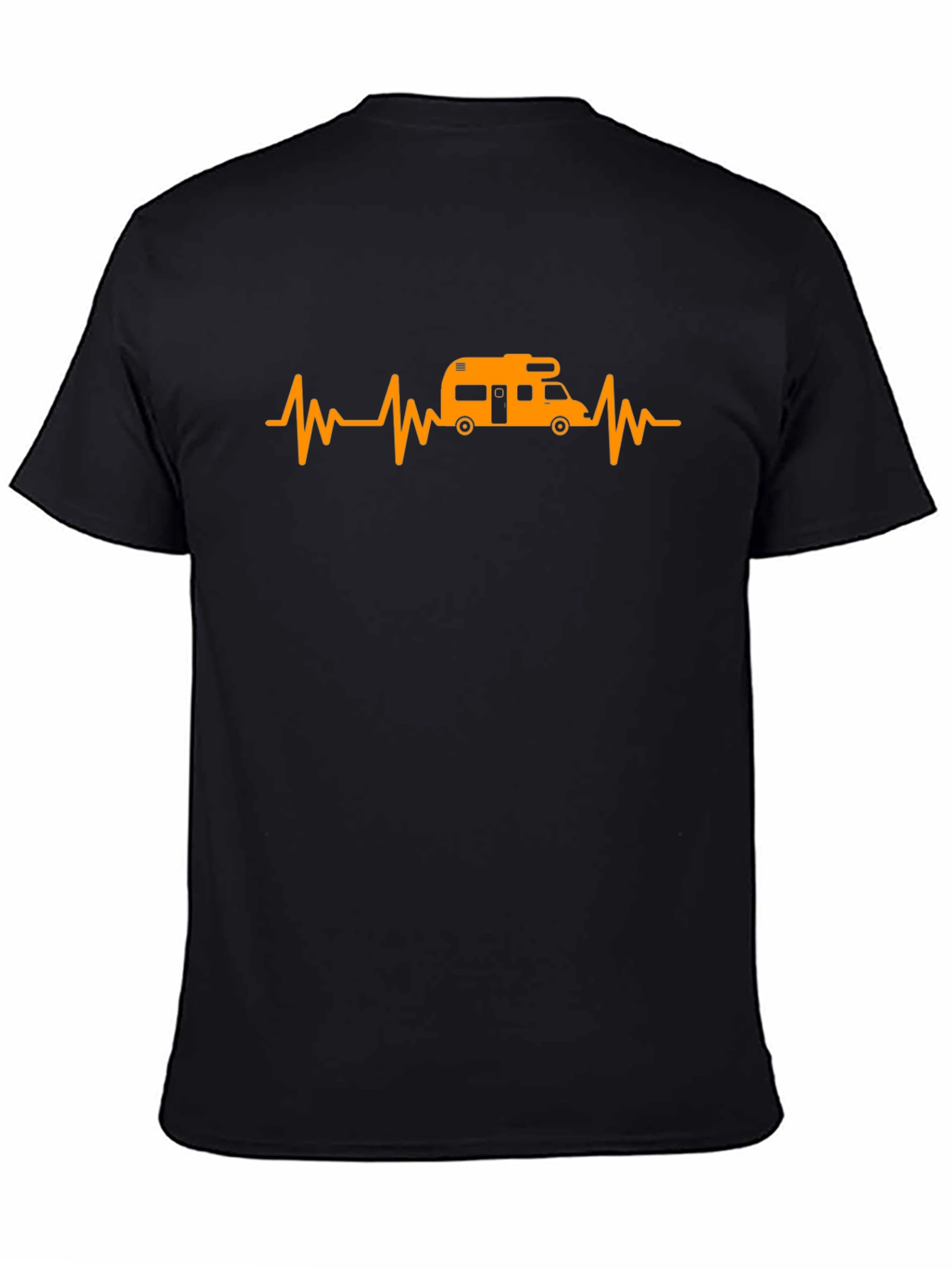 RV Heartbeat T-Shirt - Black