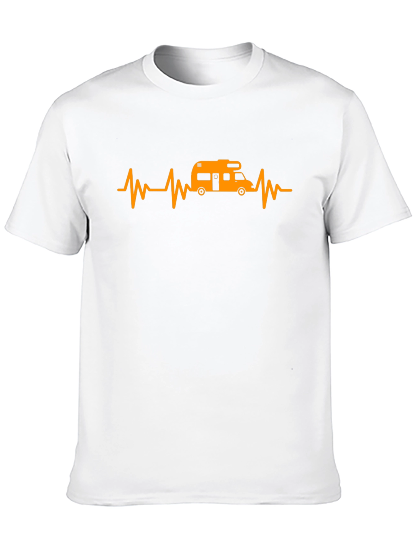 RV Heartbeat T-Shirt - Black