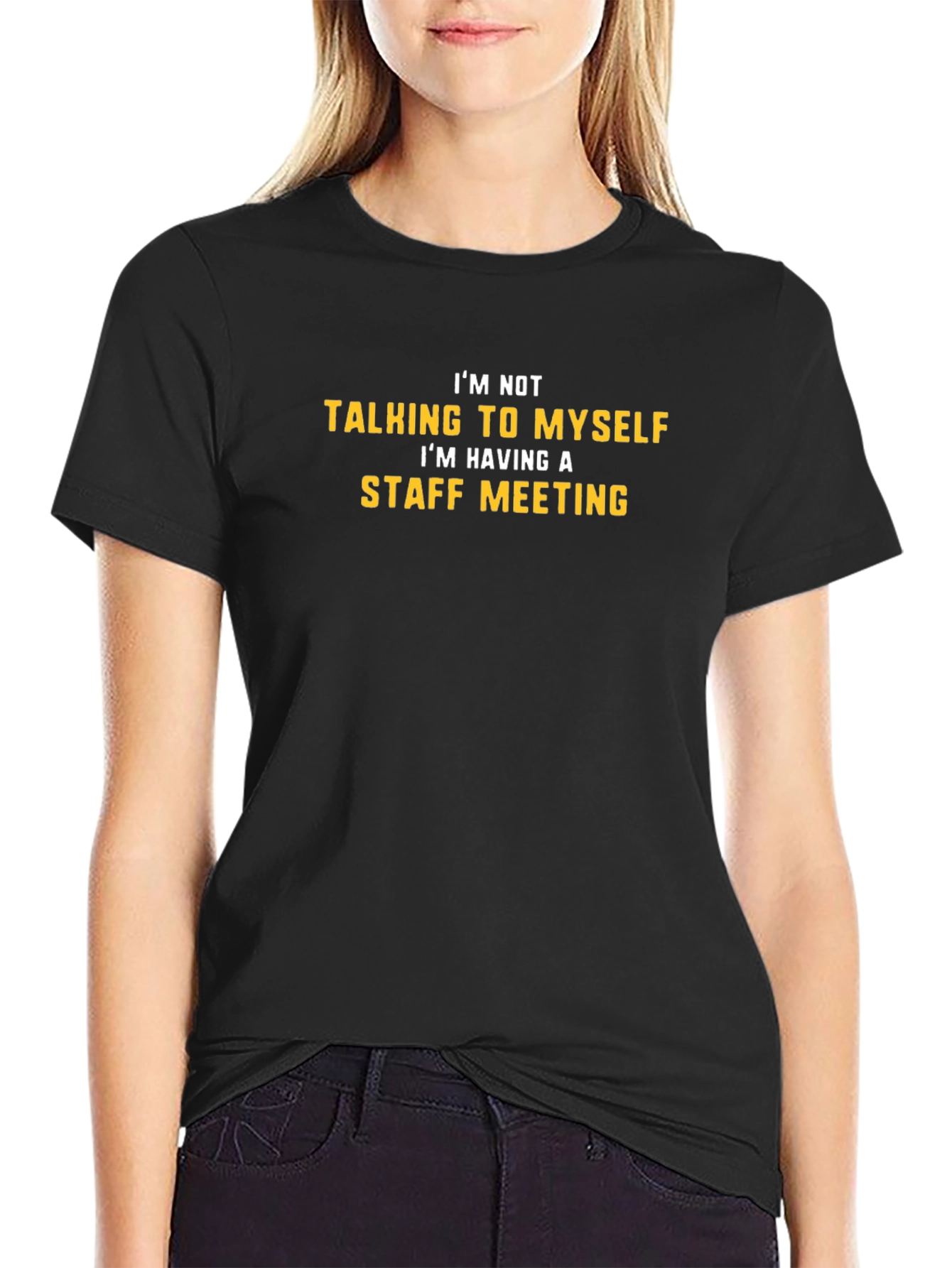 Staff Meeting T-Shirt: Funny Novelty Tee