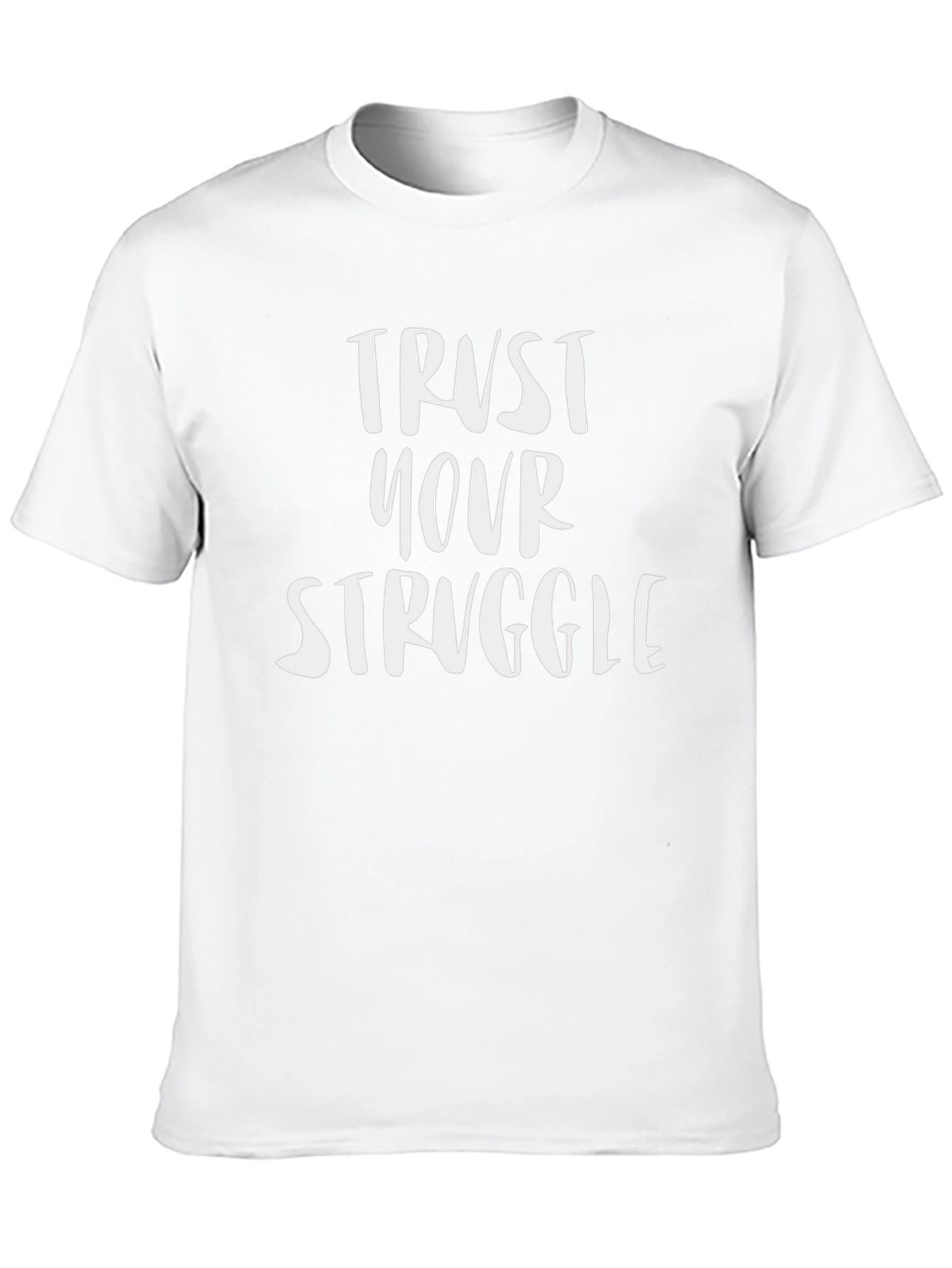 Trust Your Struggle Graphic Tee - Black