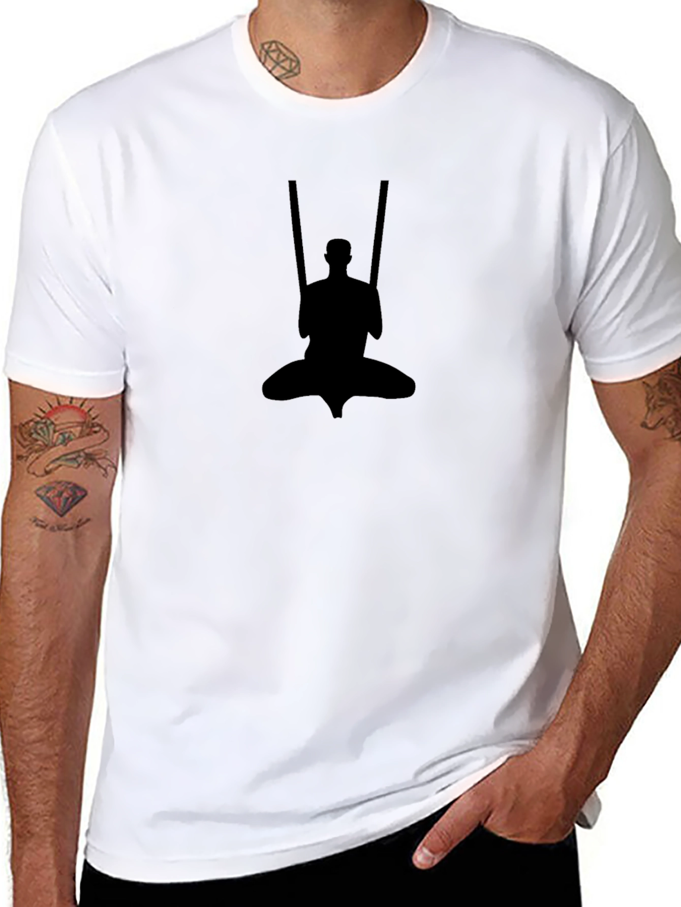 Silhouette Black T-Shirt