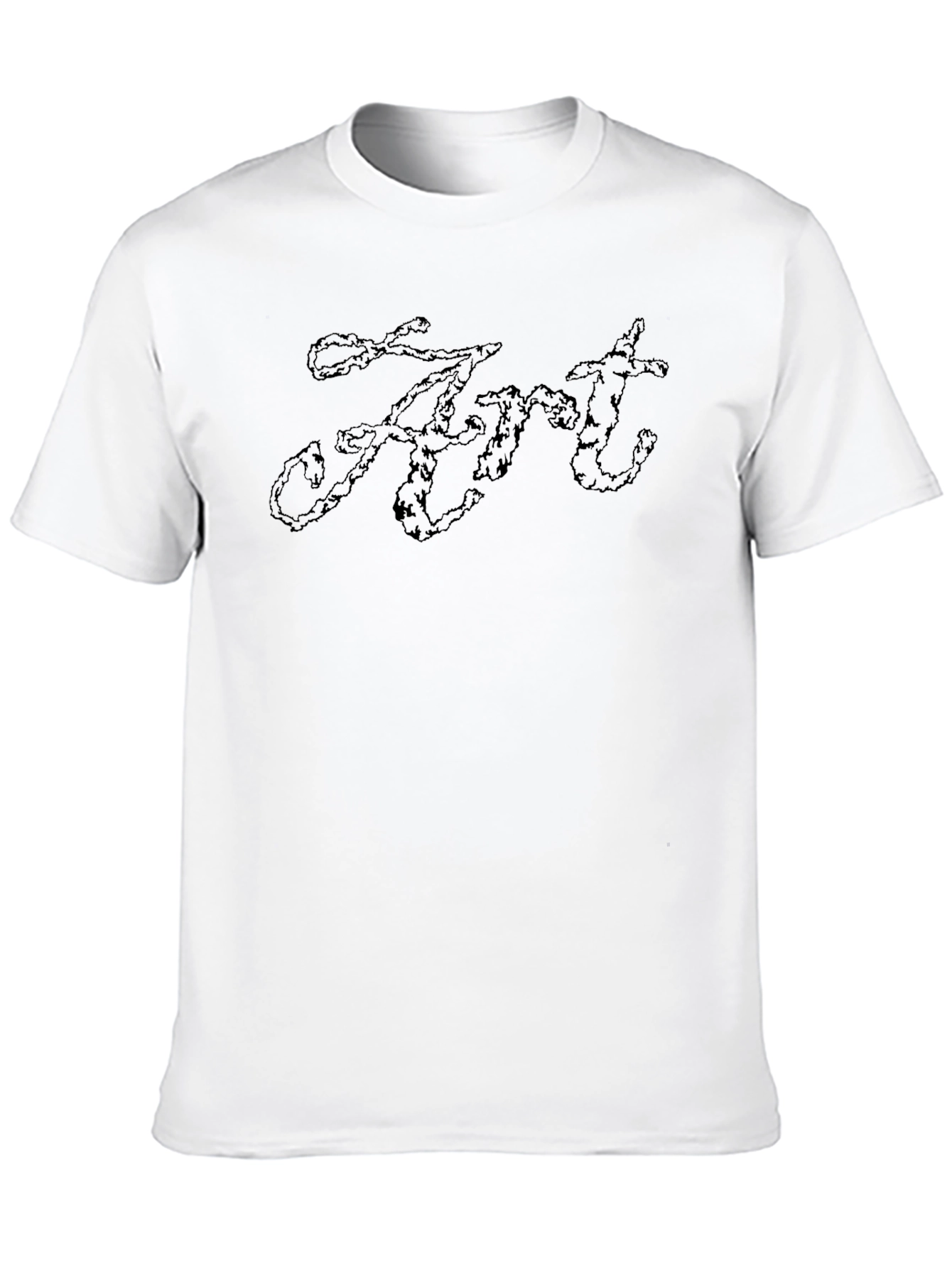 Art Graphic Black T-Shirt