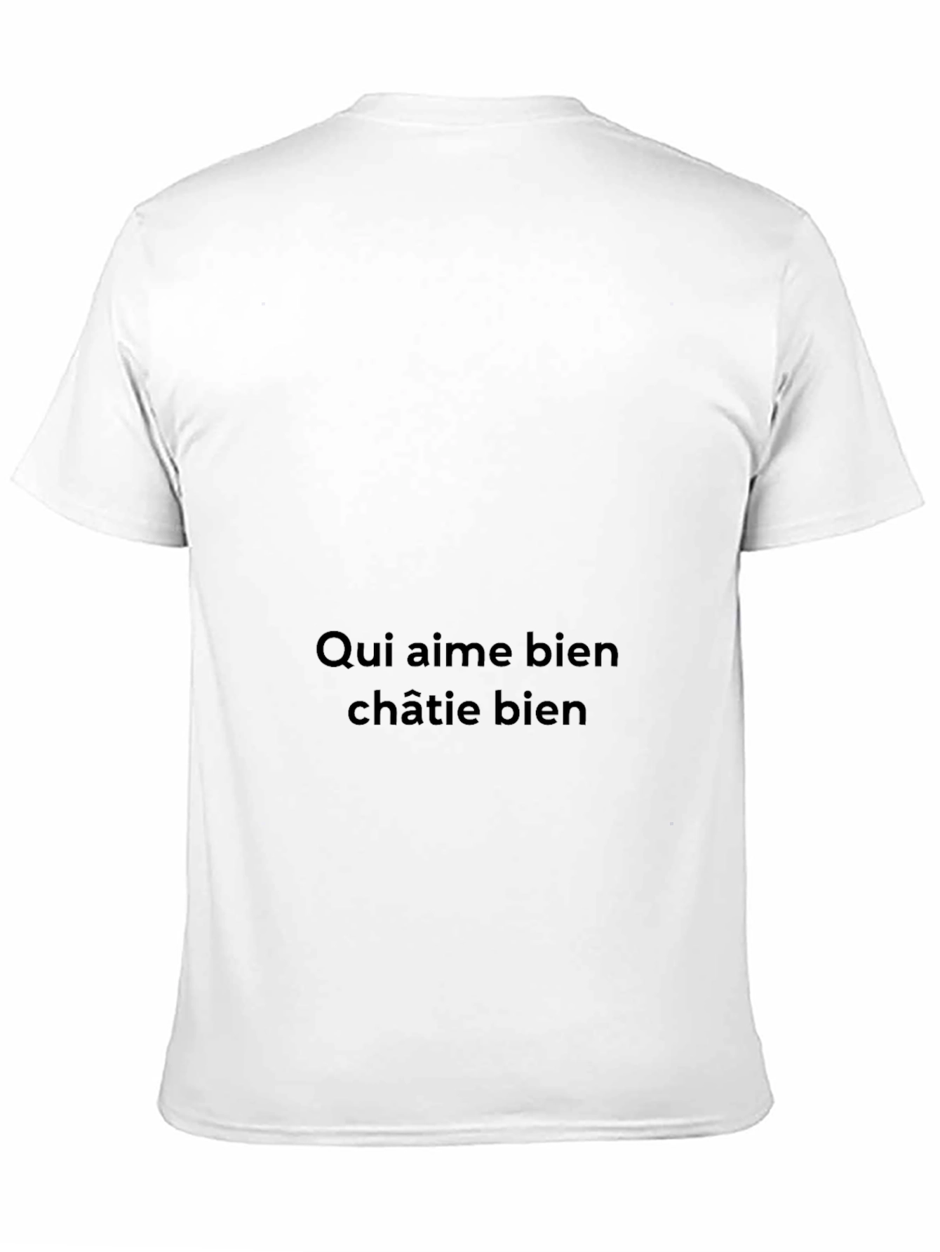 Qui aime bien châtie bien Black T-Shirt