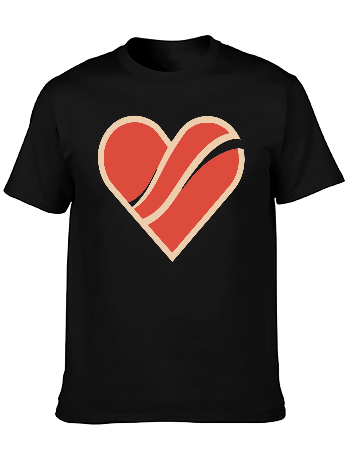 Retro Heart Graphic Tee - Stylish & Unique