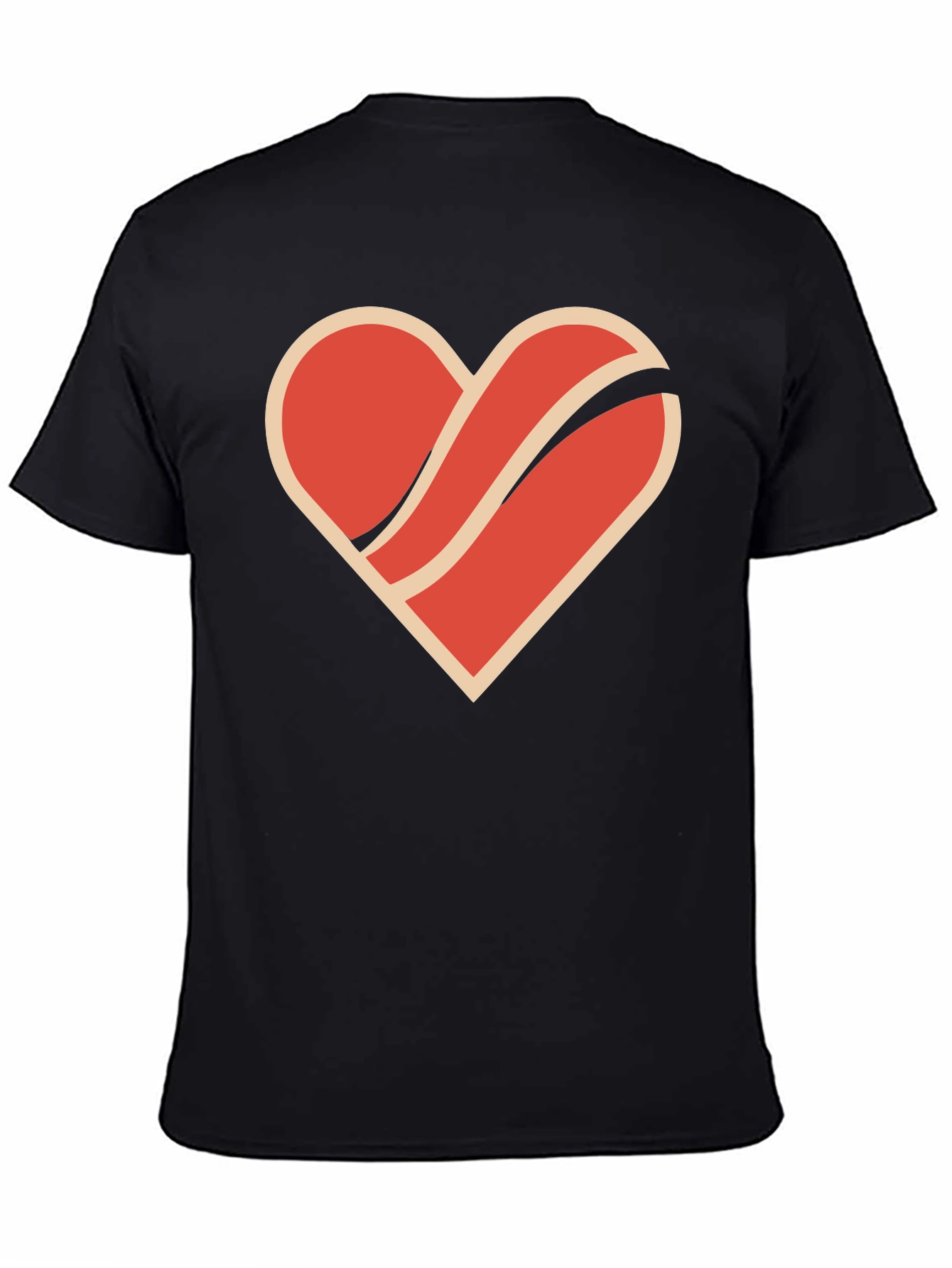 Retro Heart Graphic Tee - Stylish & Unique
