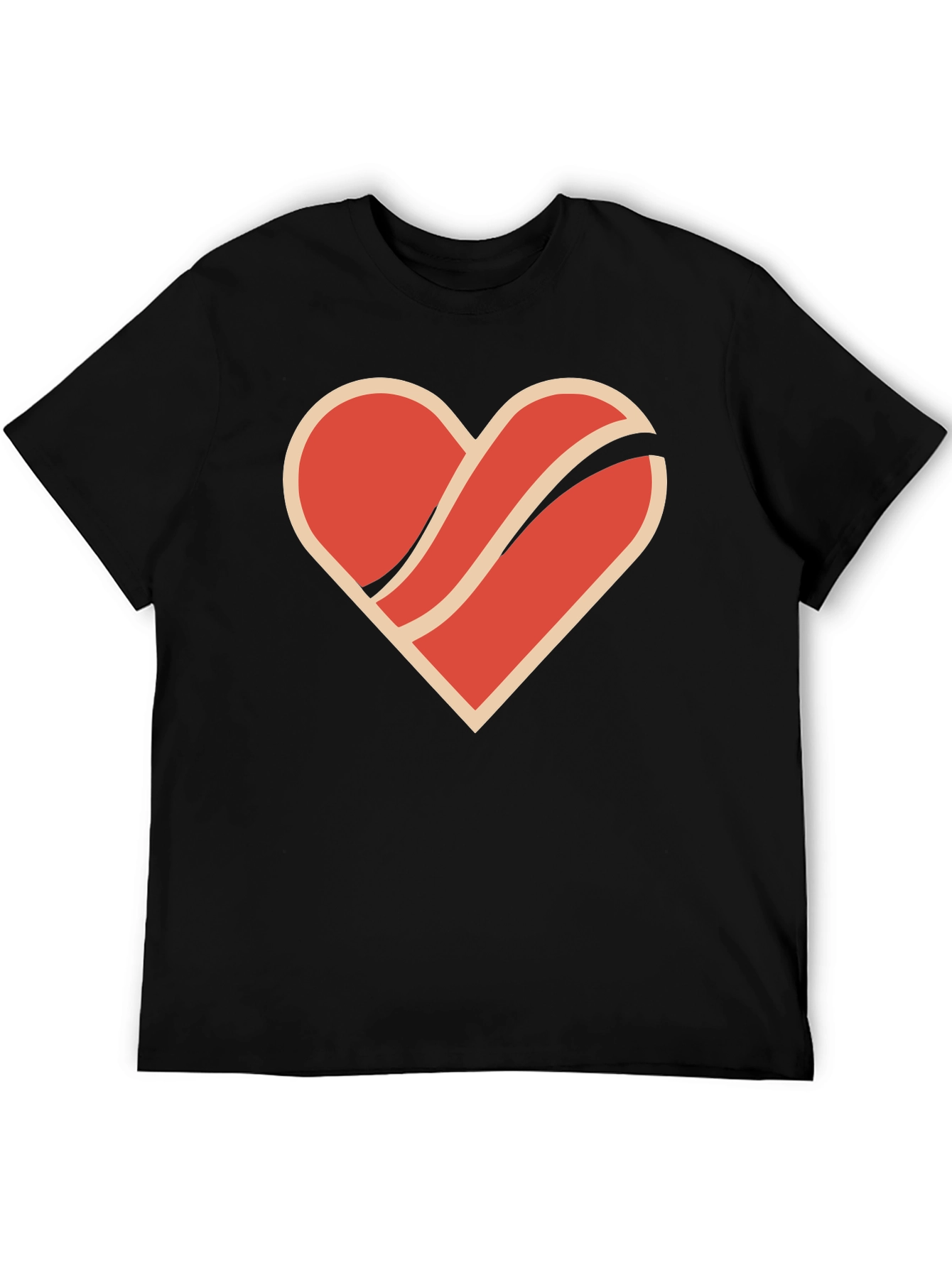 Retro Heart Graphic Tee - Stylish & Unique