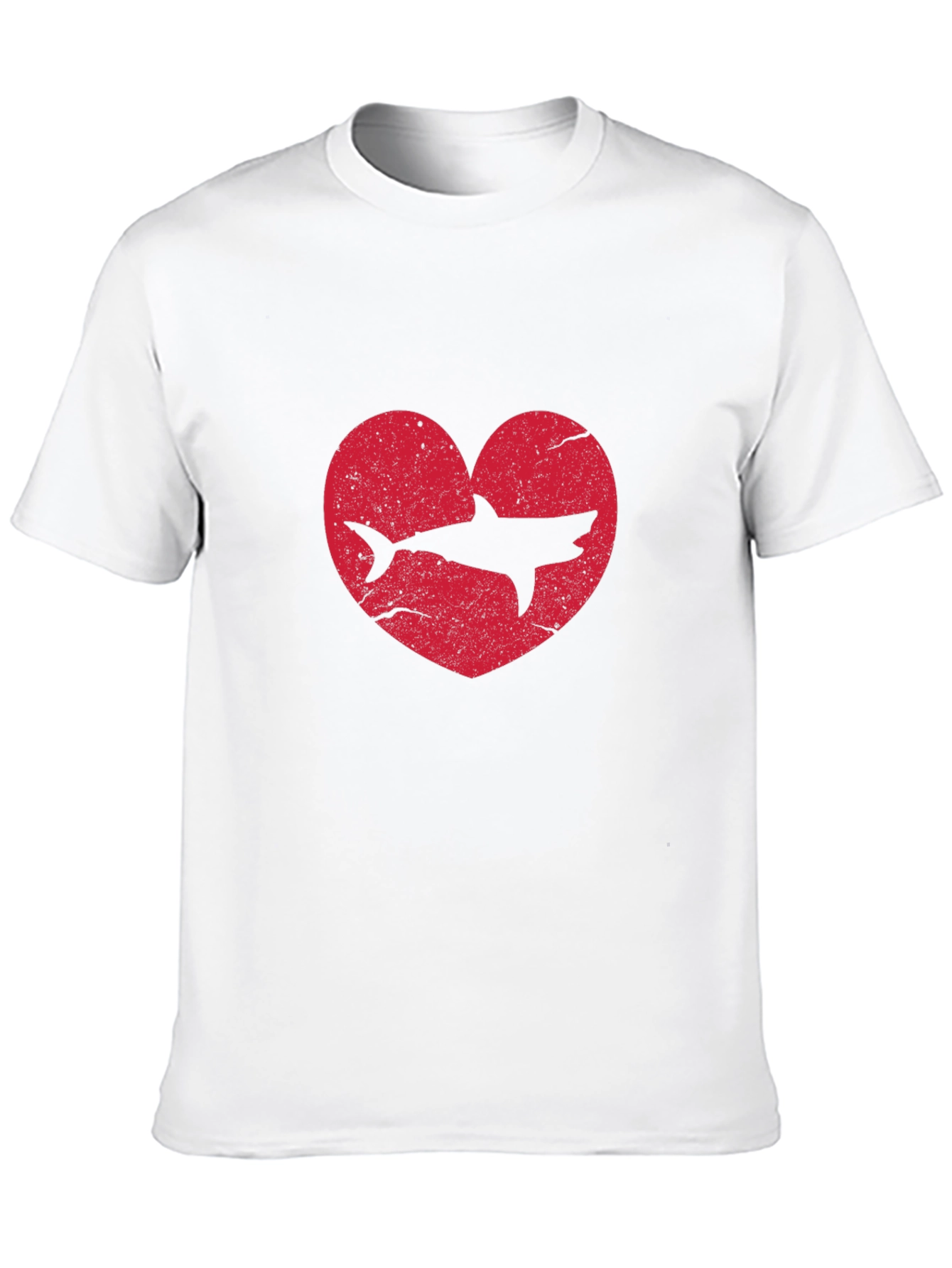 Shark Heart Graphic T-Shirt