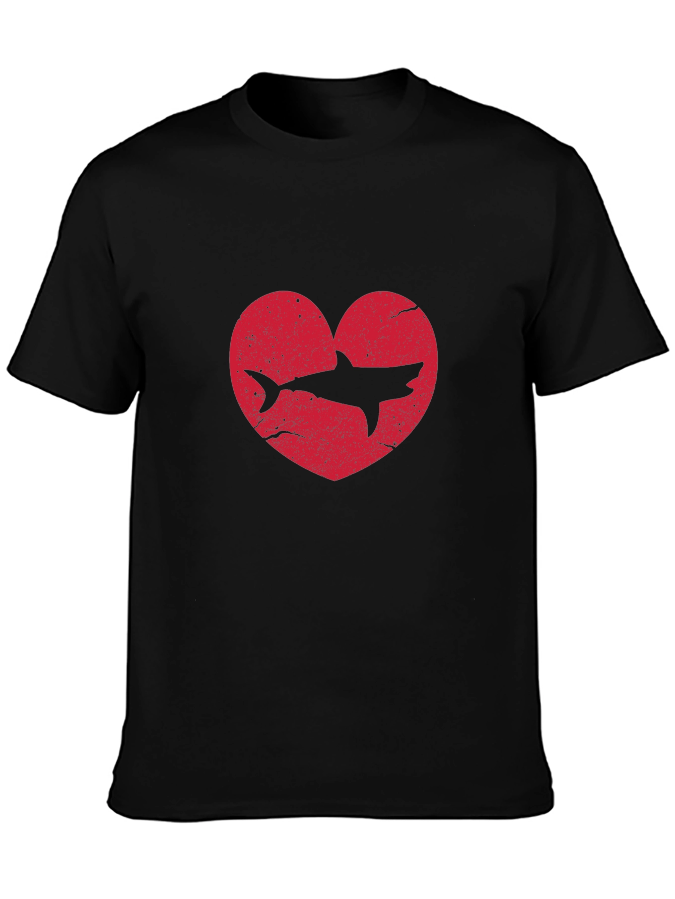 Shark Heart Graphic T-Shirt