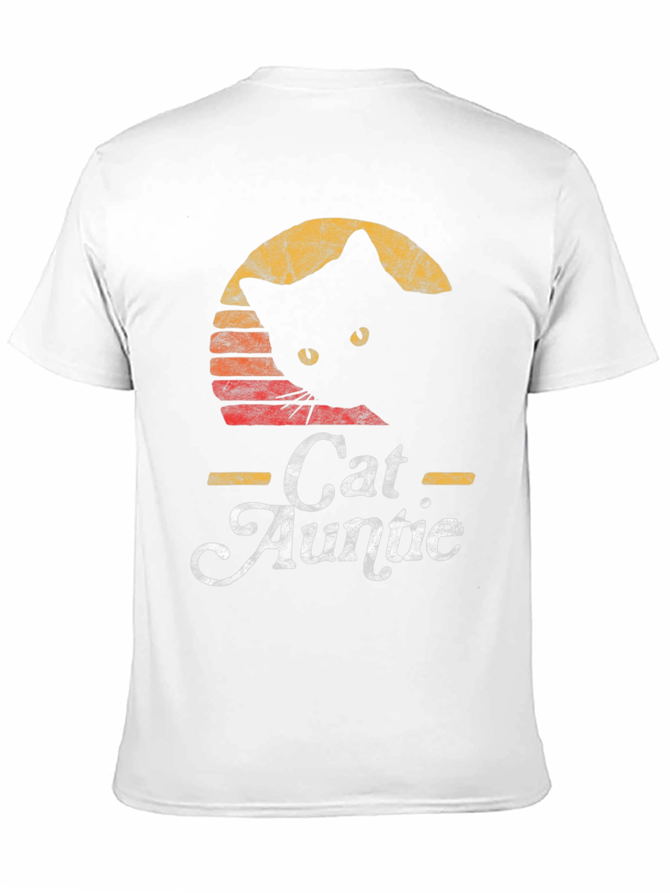 Retro Cat Auntie T-Shirt