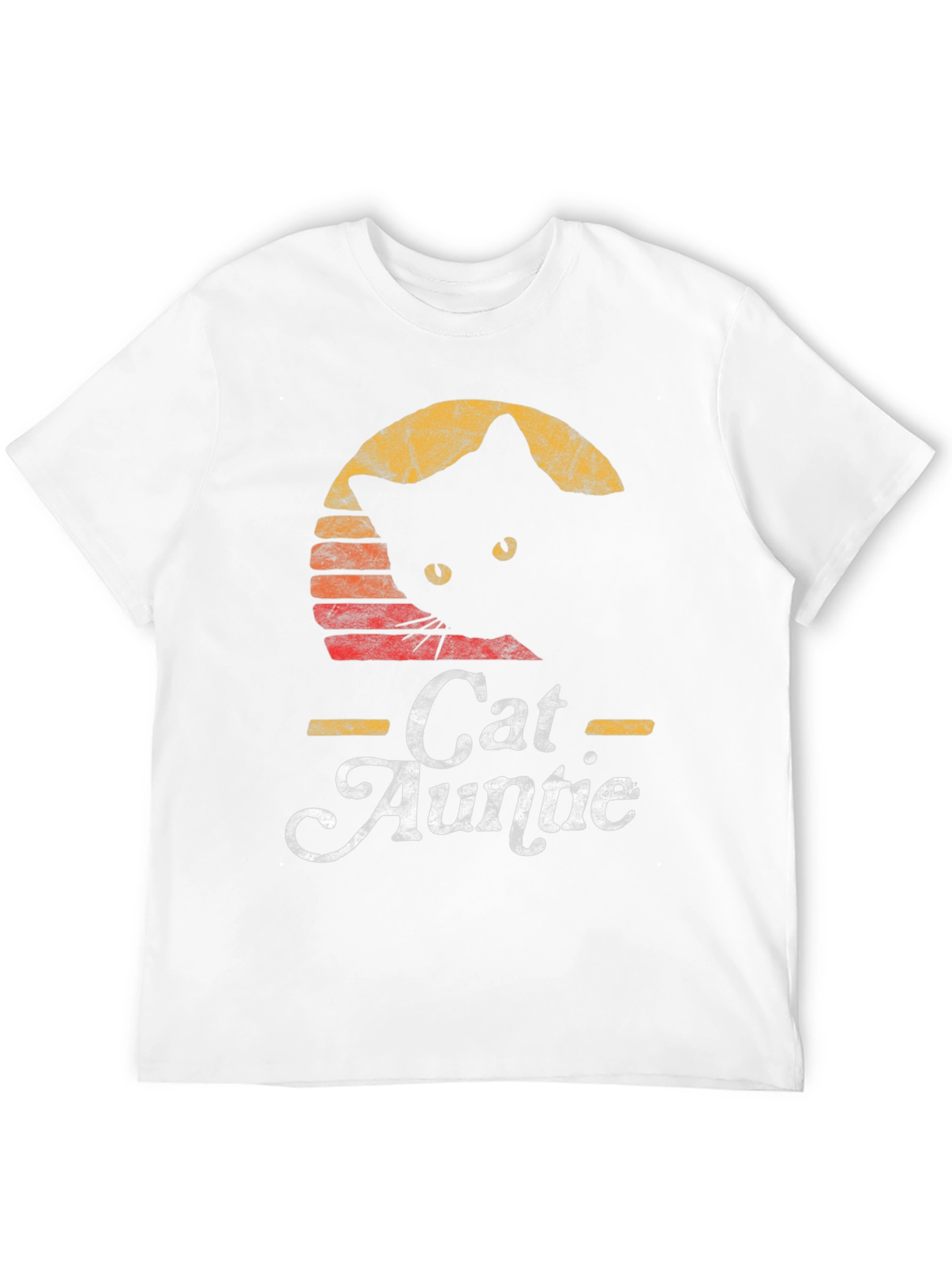 Retro Cat Auntie T-Shirt