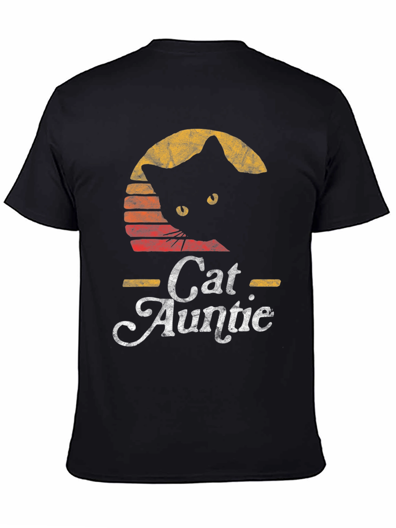 Retro Cat Auntie T-Shirt