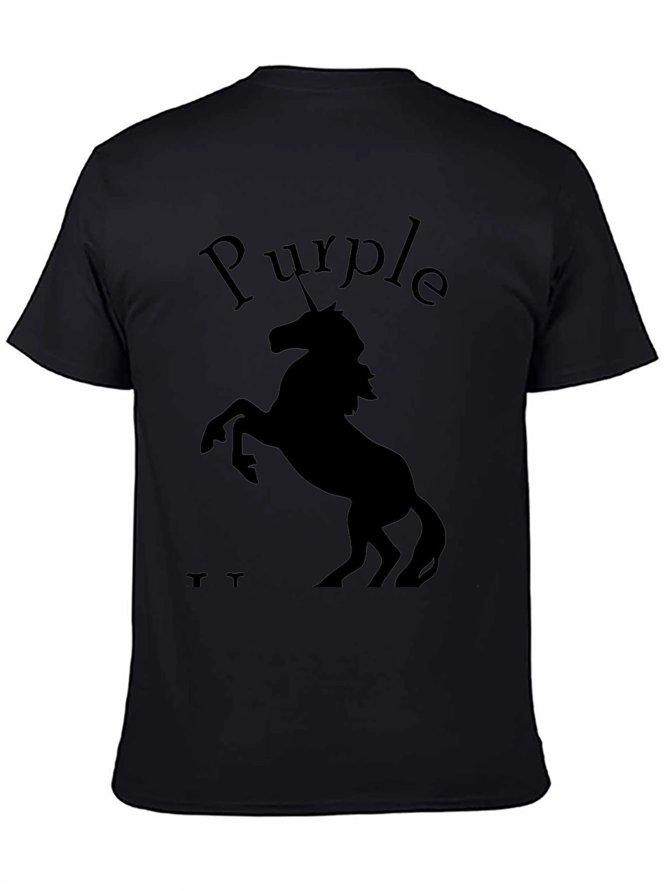Black Unicorn Graphic Tee