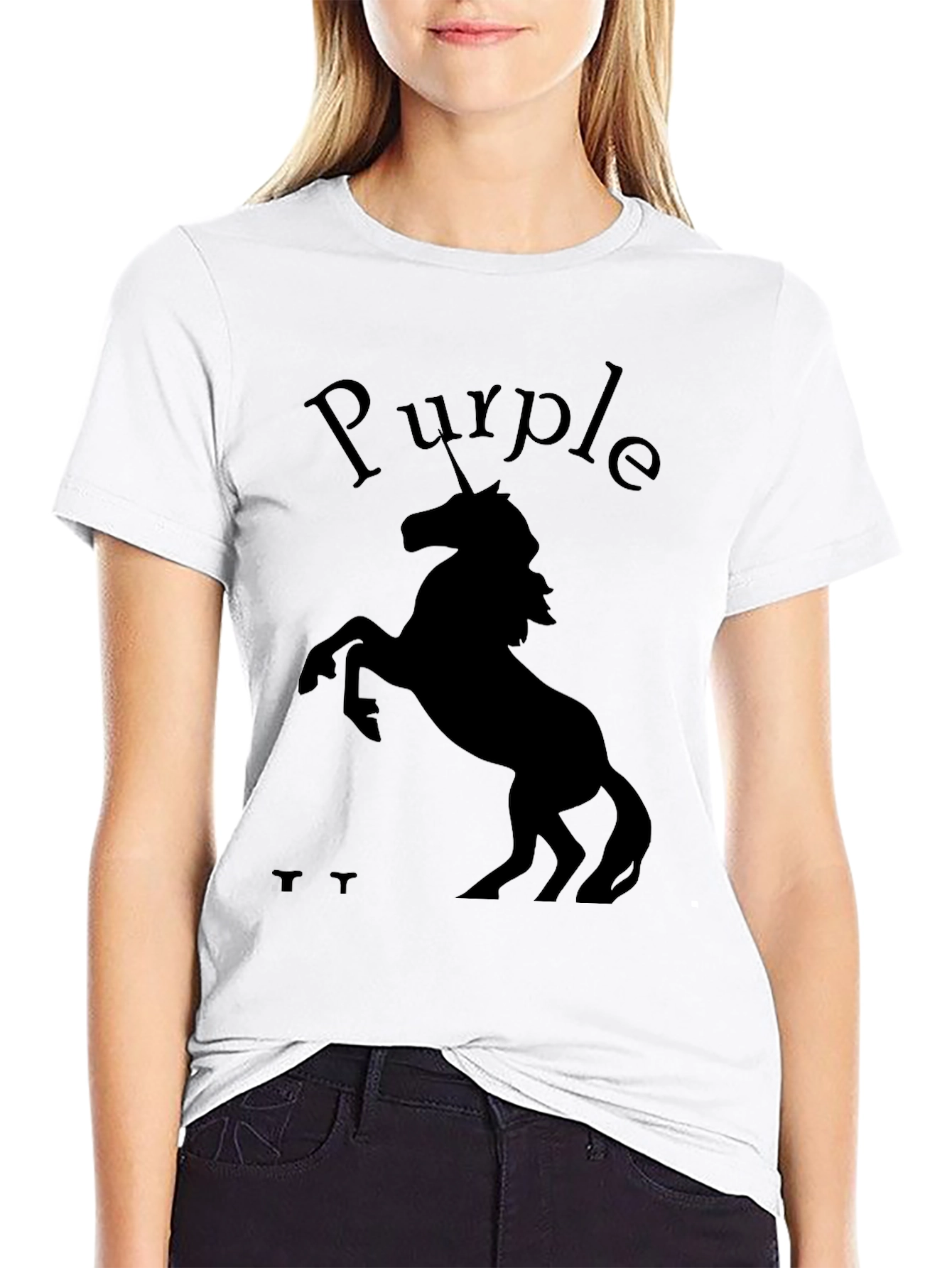 Black Unicorn Graphic Tee