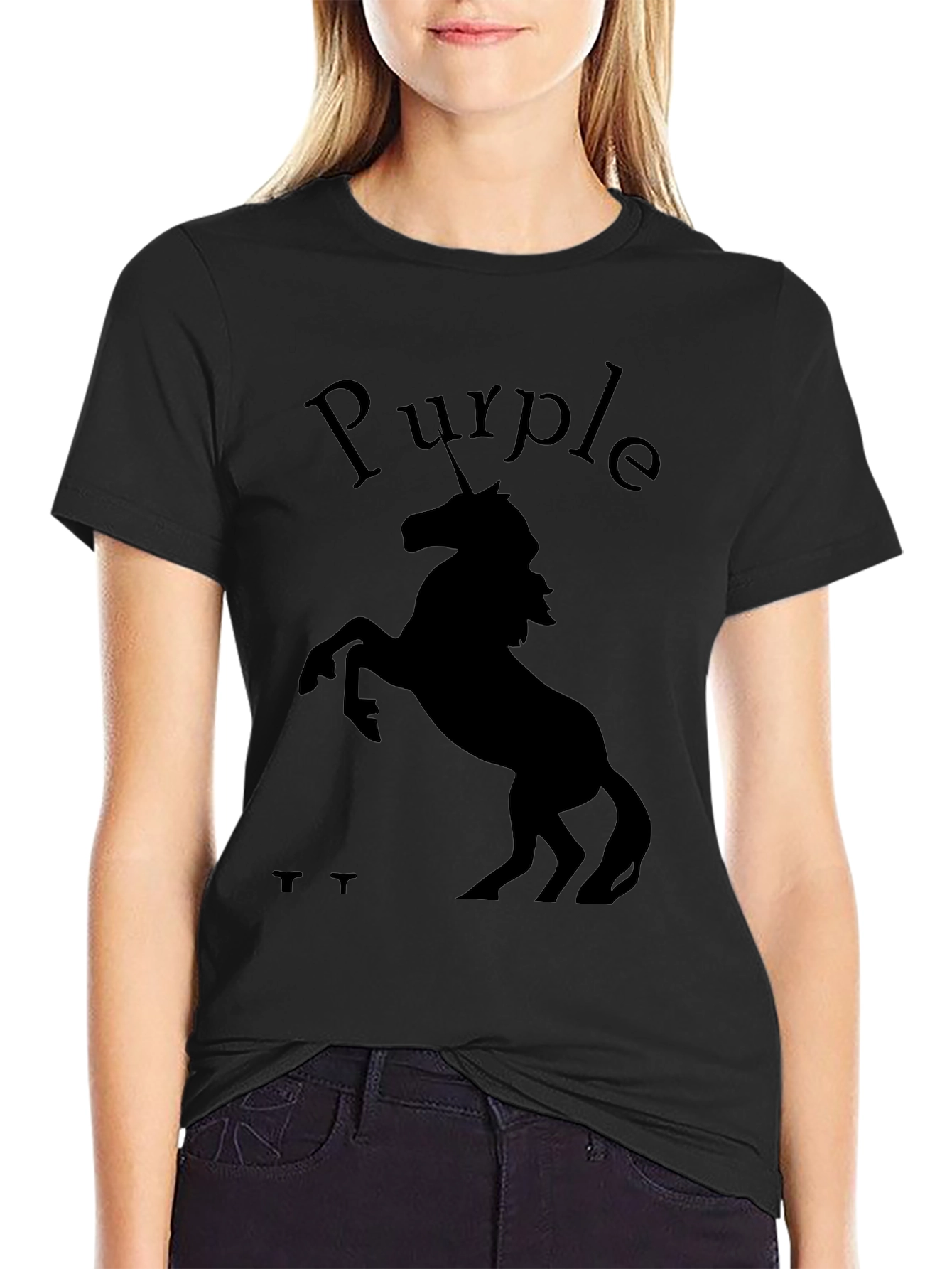 Black Unicorn Graphic Tee