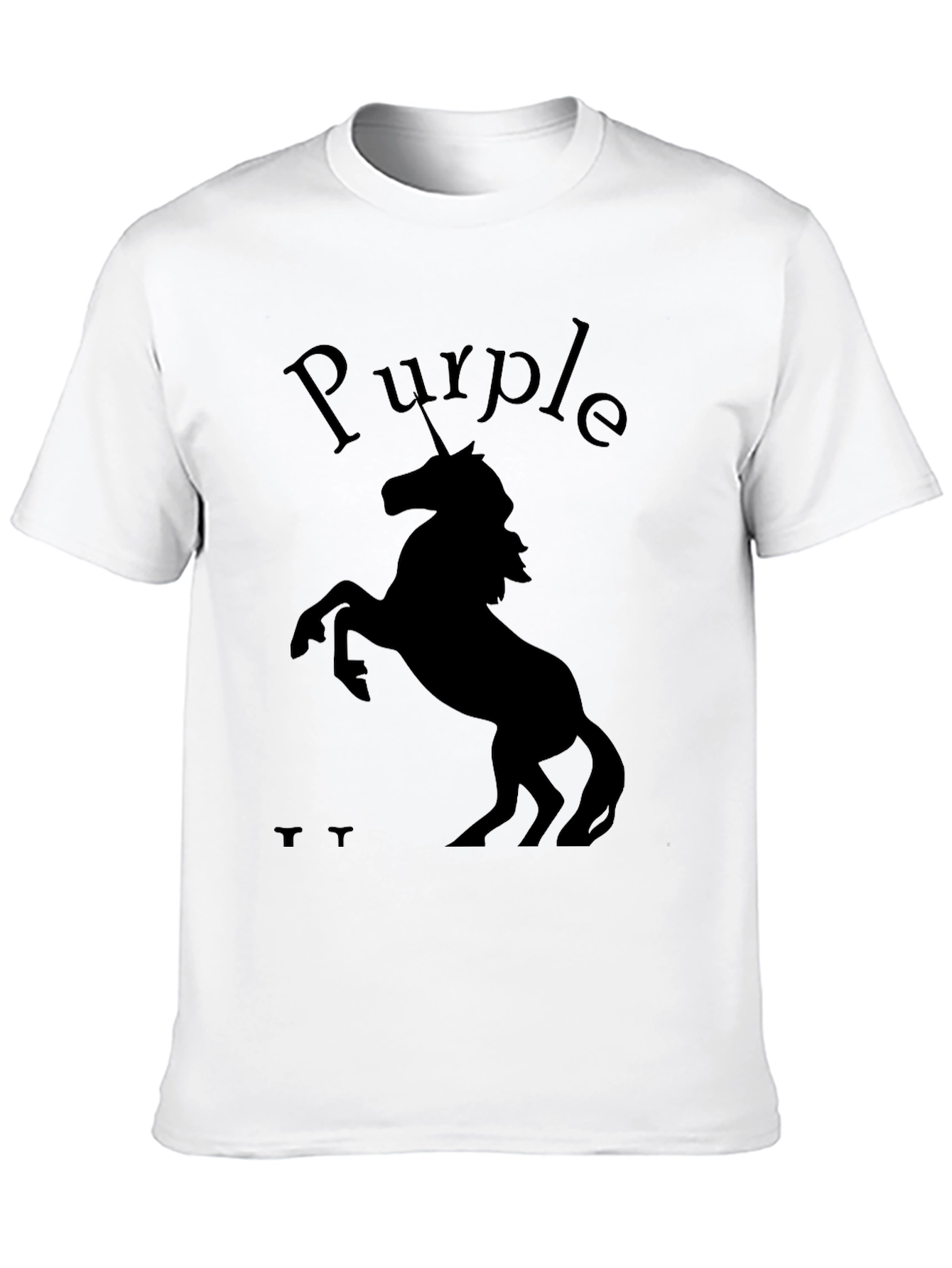 Black Unicorn Graphic Tee