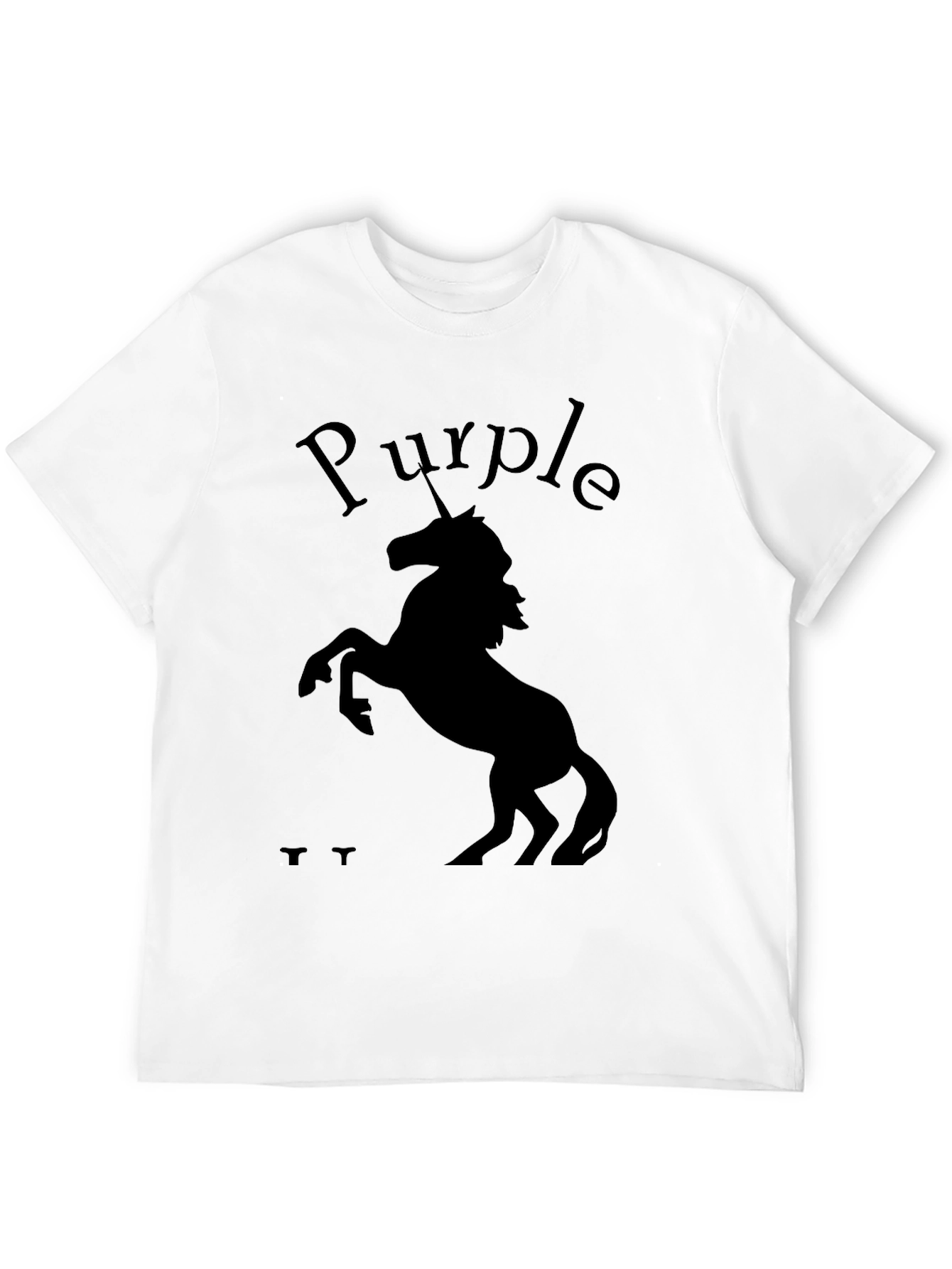 Black Unicorn Graphic Tee