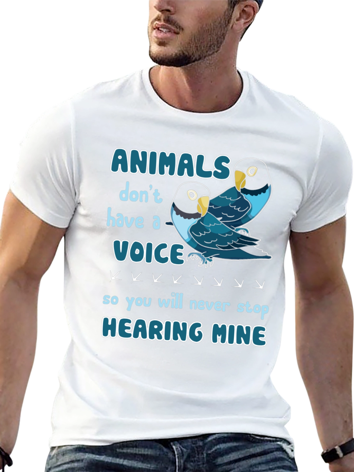 Animals Dont Have a Voice T-Shirt