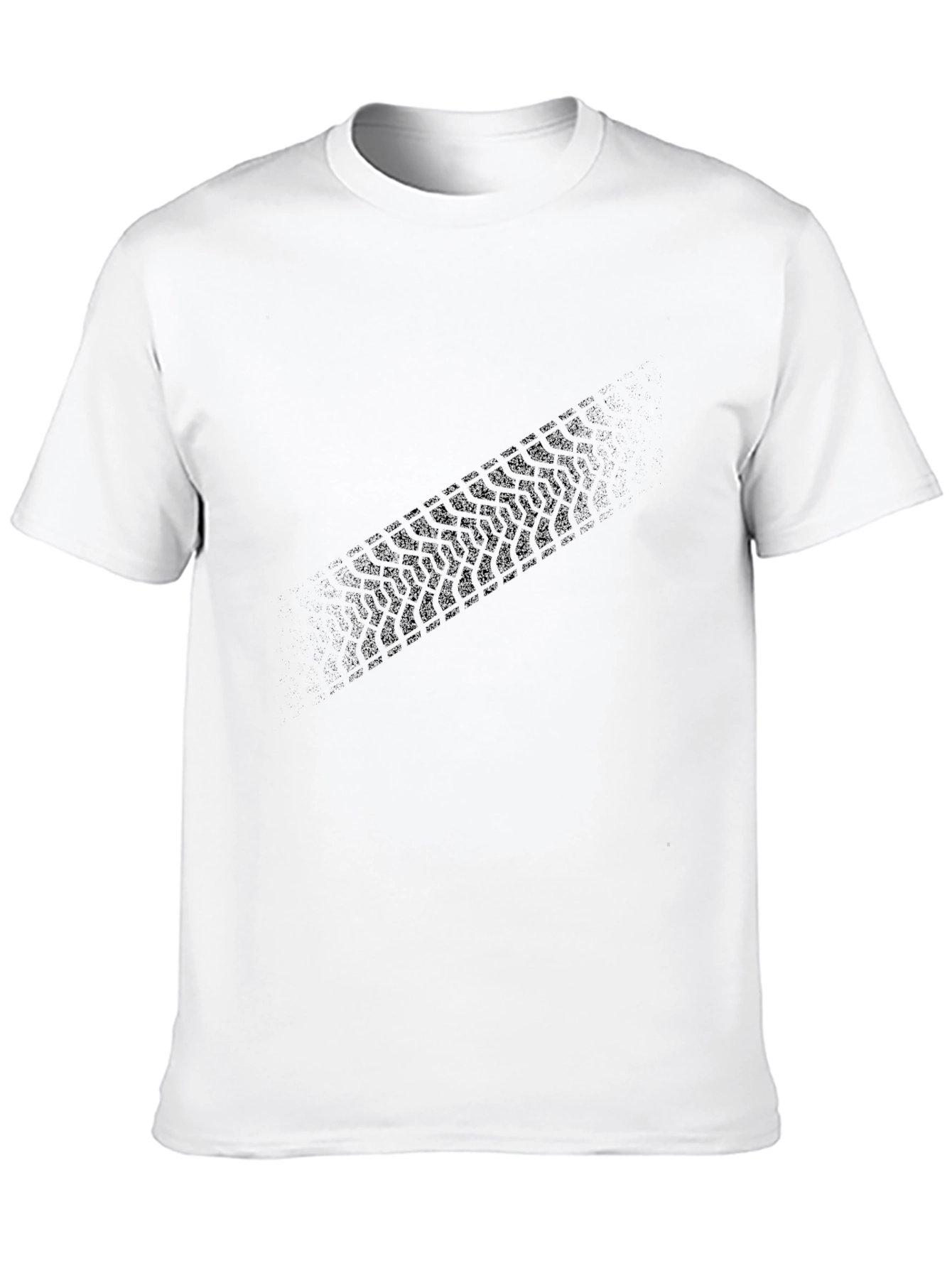 Black Tire Tread Graphic Tee