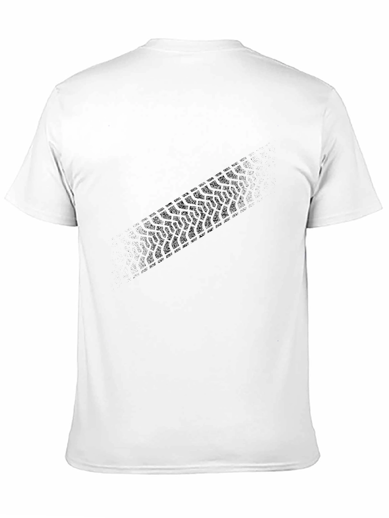 Black Tire Tread Graphic Tee