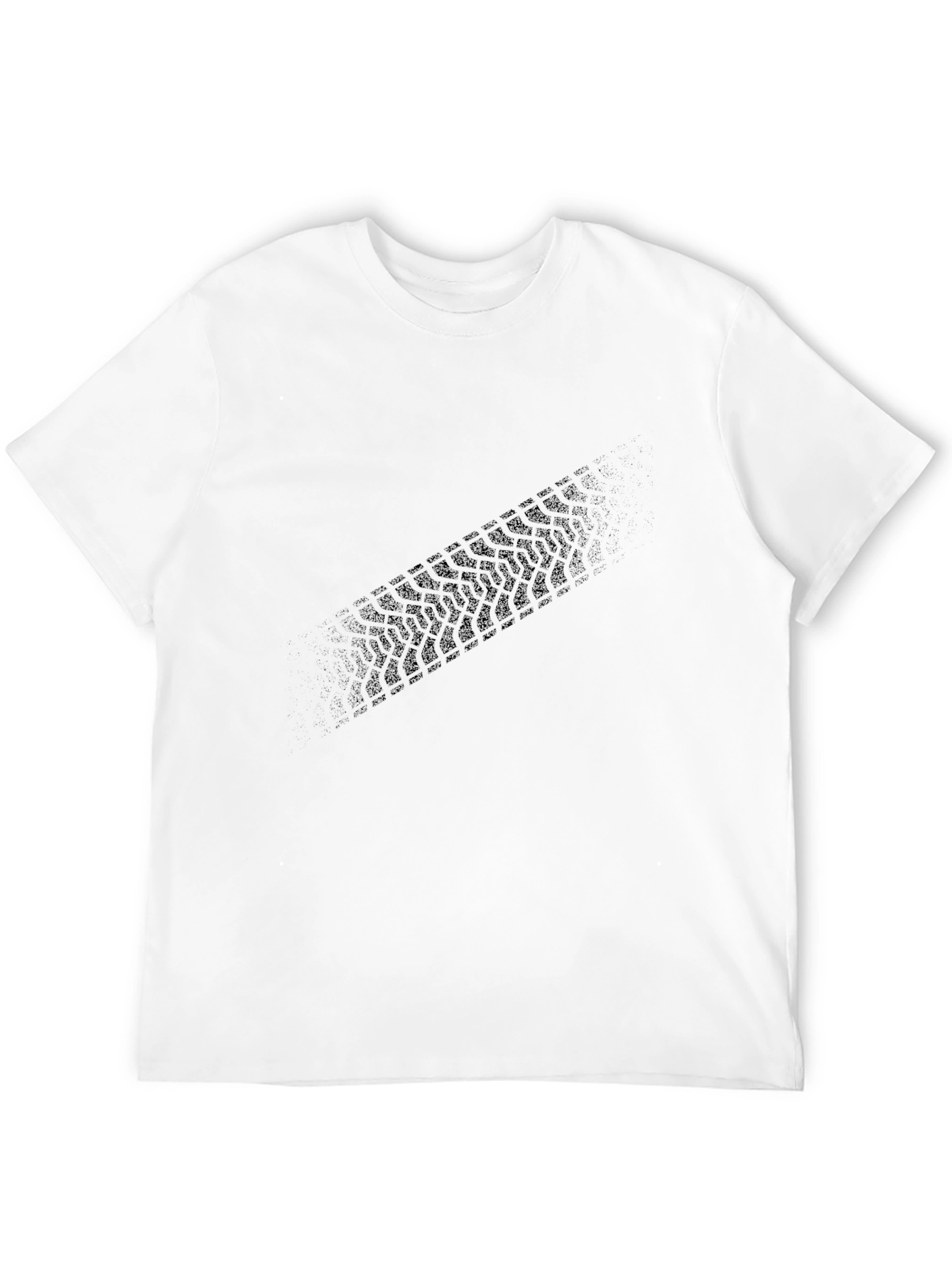 Black Tire Tread Graphic Tee