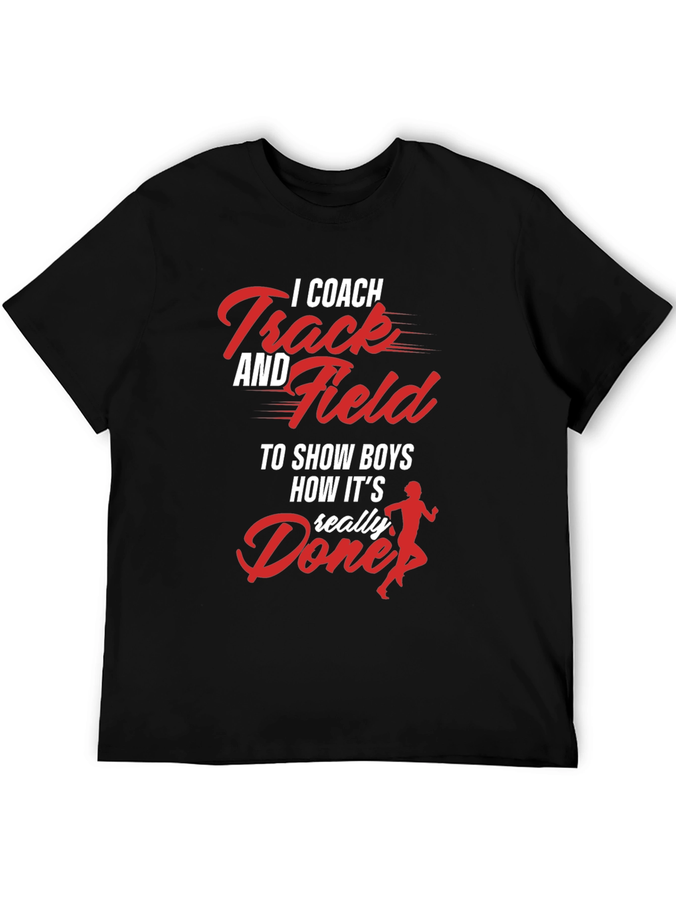 Track & Field Coach Graphic T-Shirt