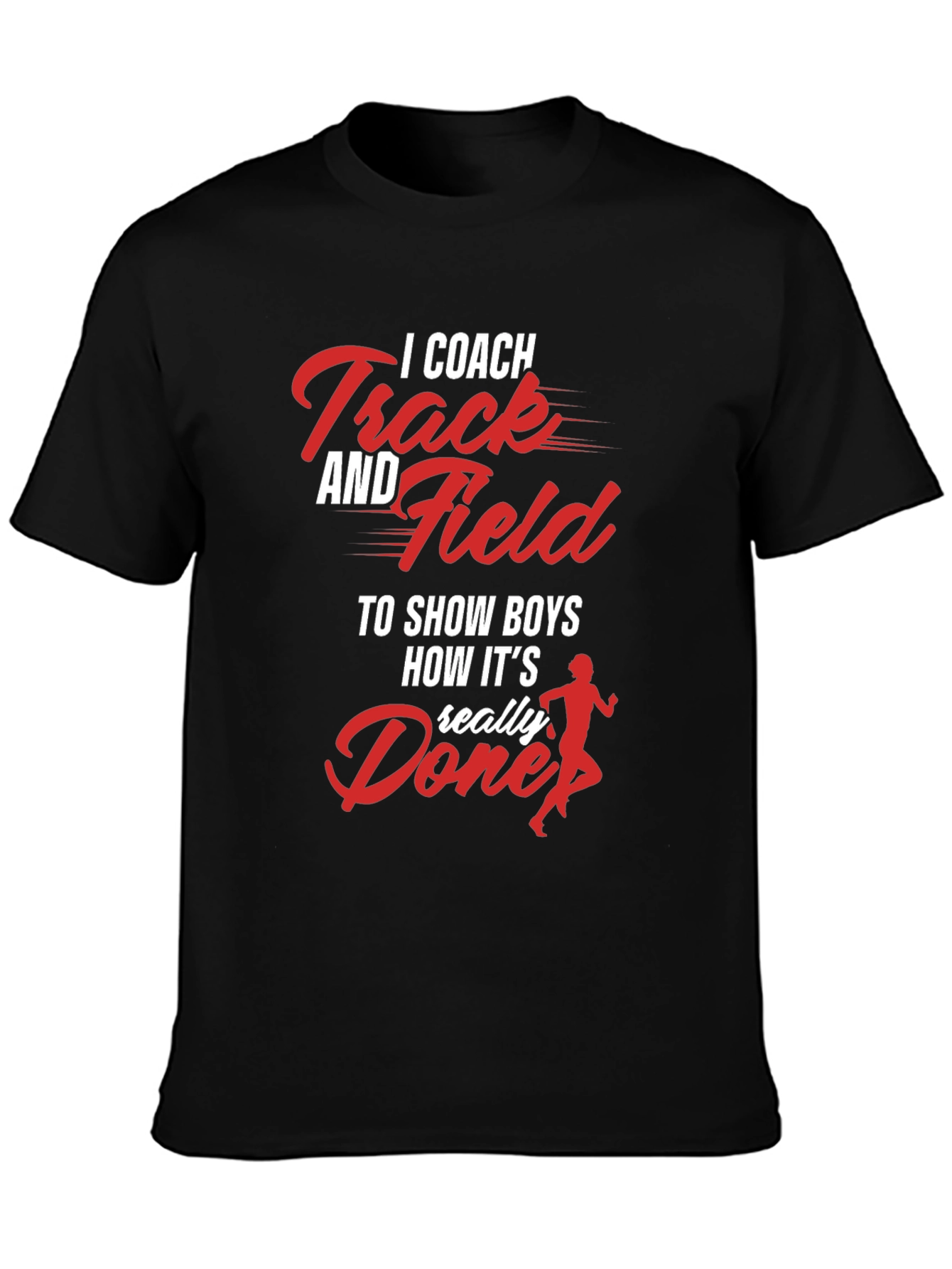 Track & Field Coach Graphic T-Shirt