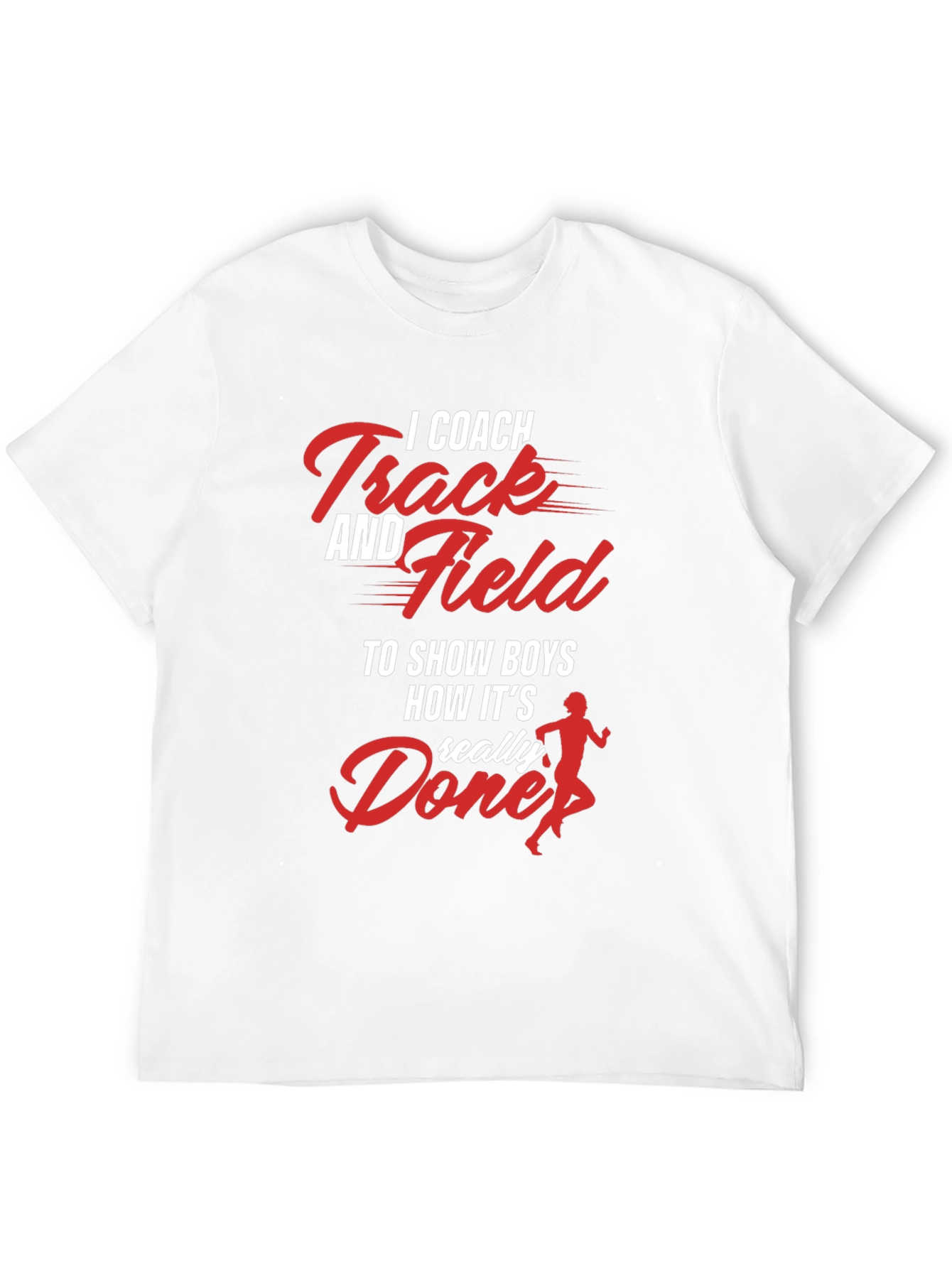 Track & Field Coach Graphic T-Shirt