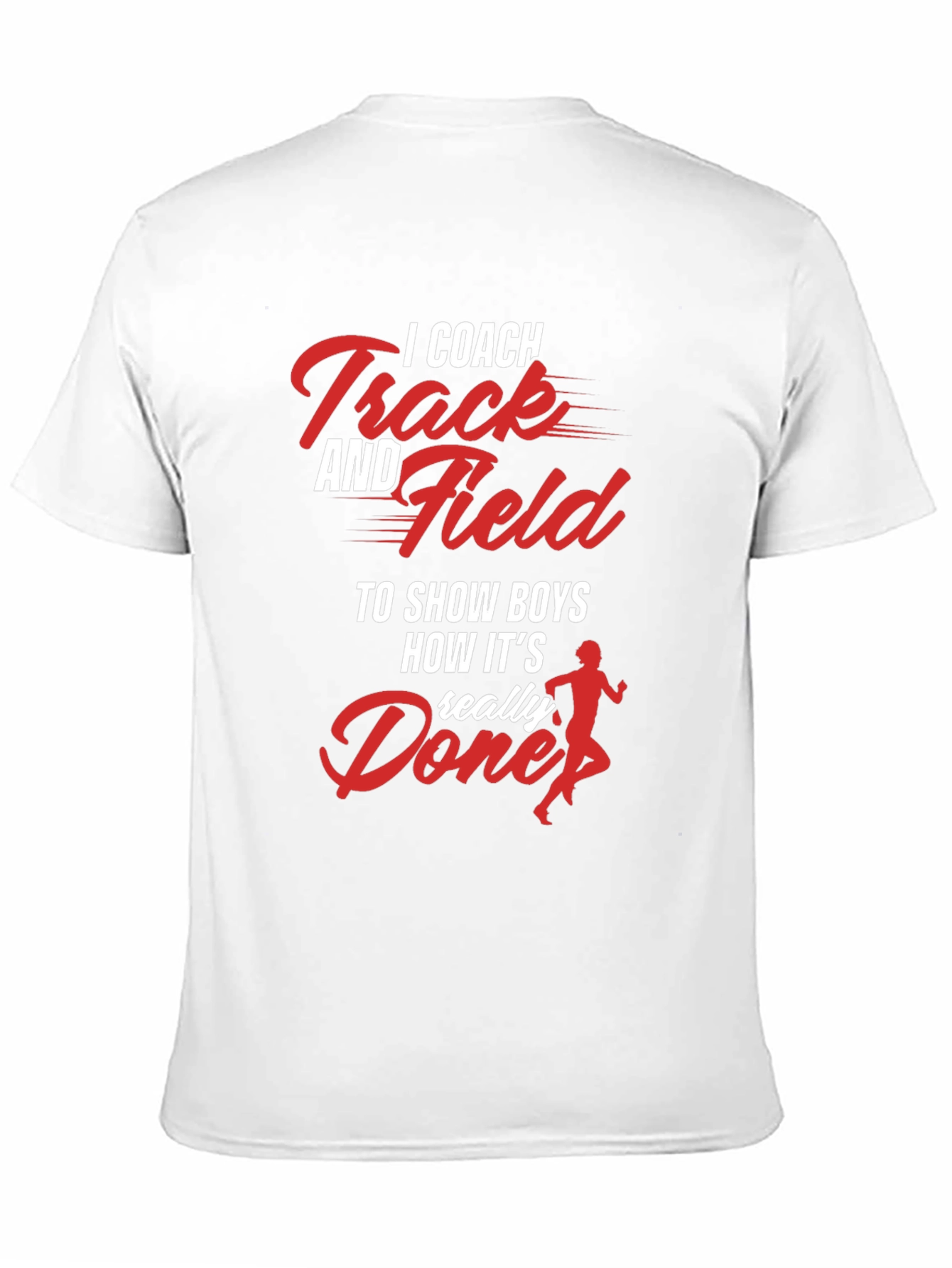 Track & Field Coach Graphic T-Shirt