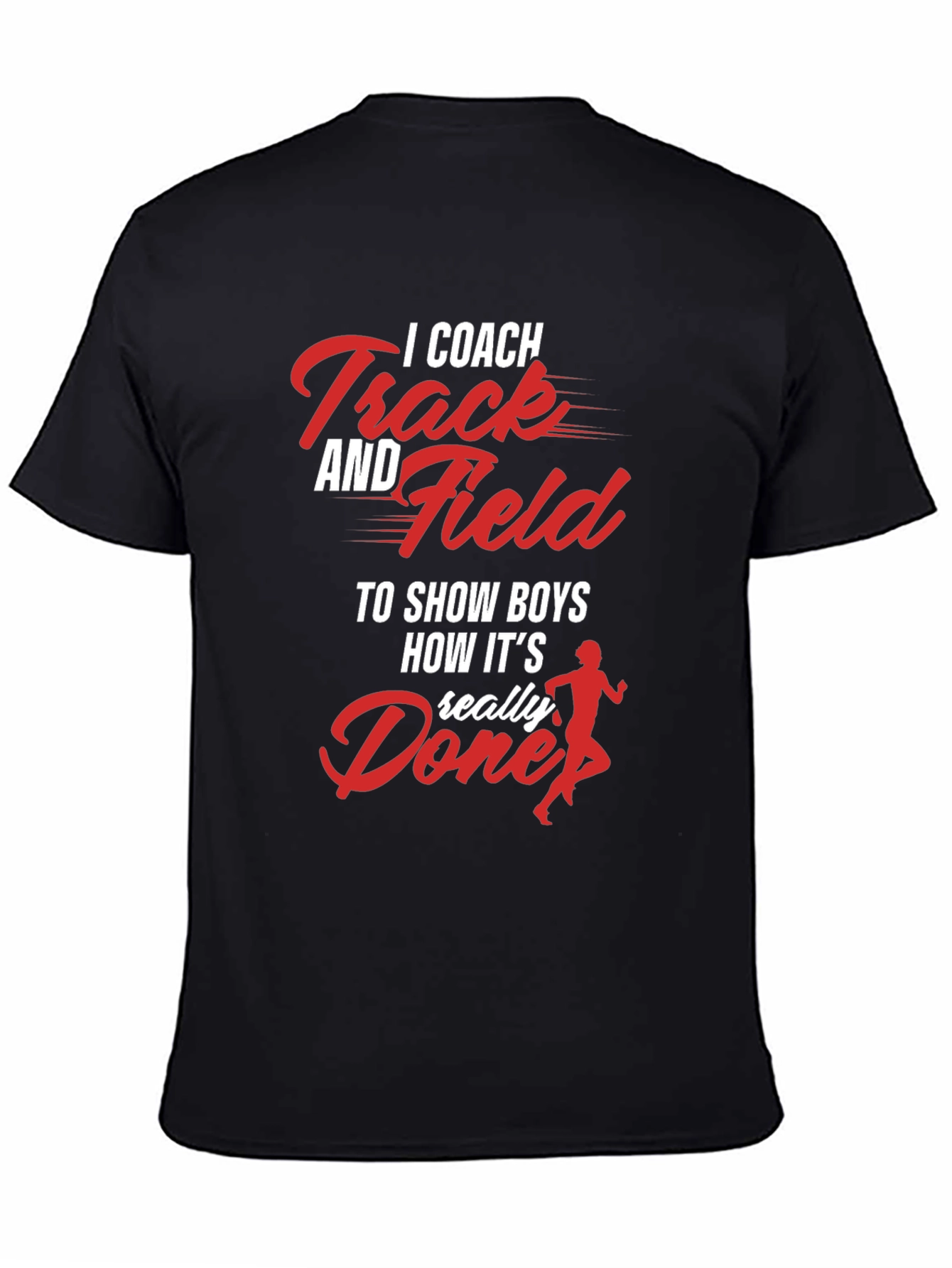 Track & Field Coach Graphic T-Shirt