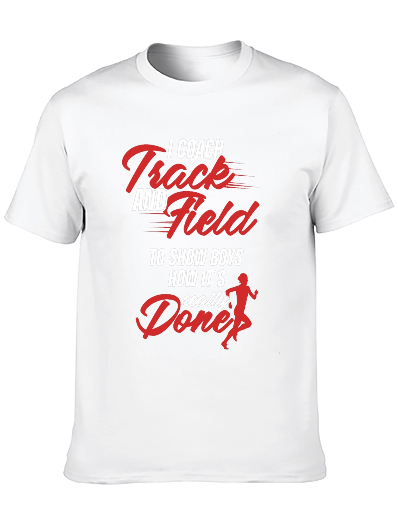 Track & Field Coach Graphic T-Shirt