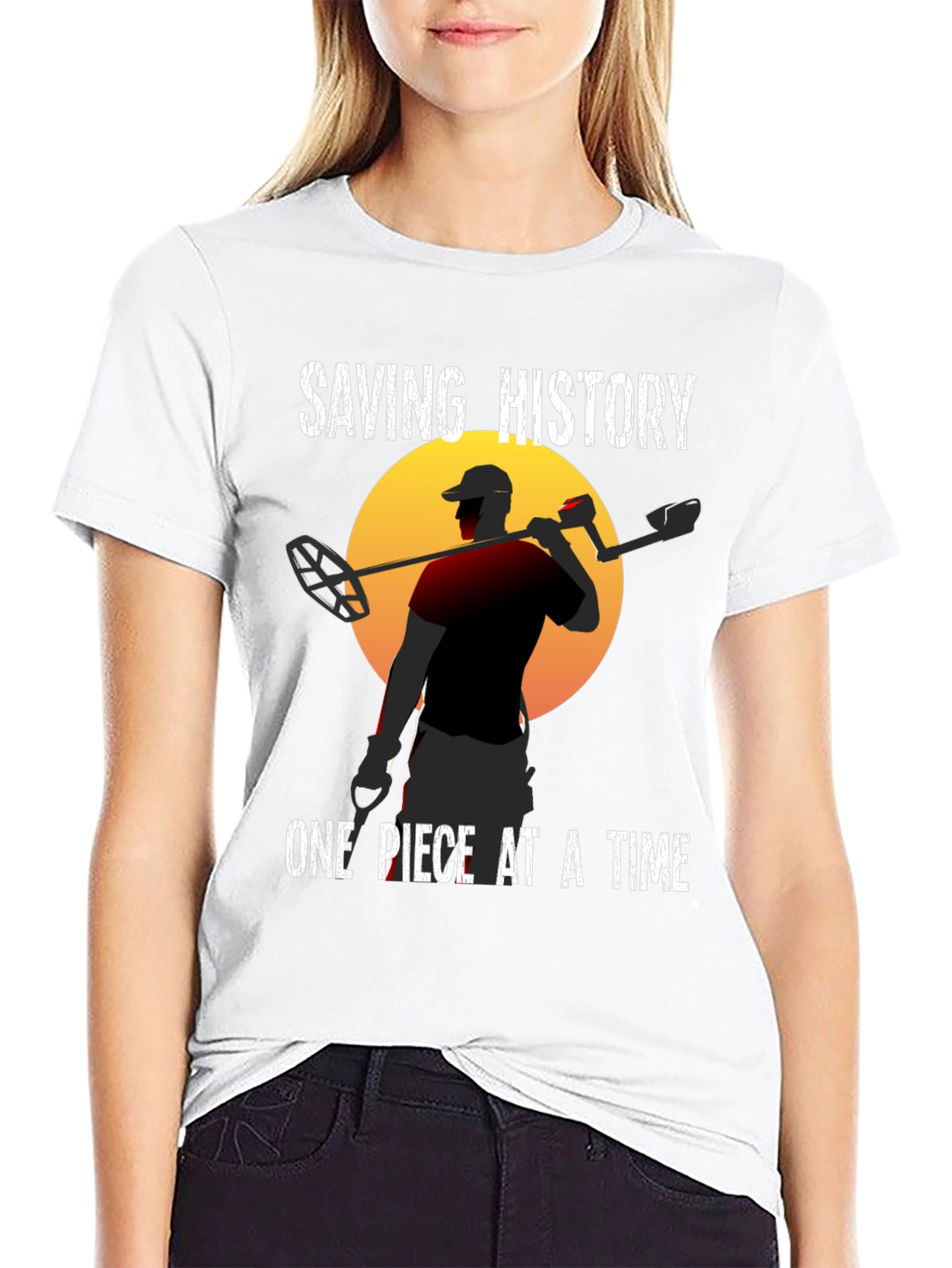 Saving History Metal Detecting T-Shirt