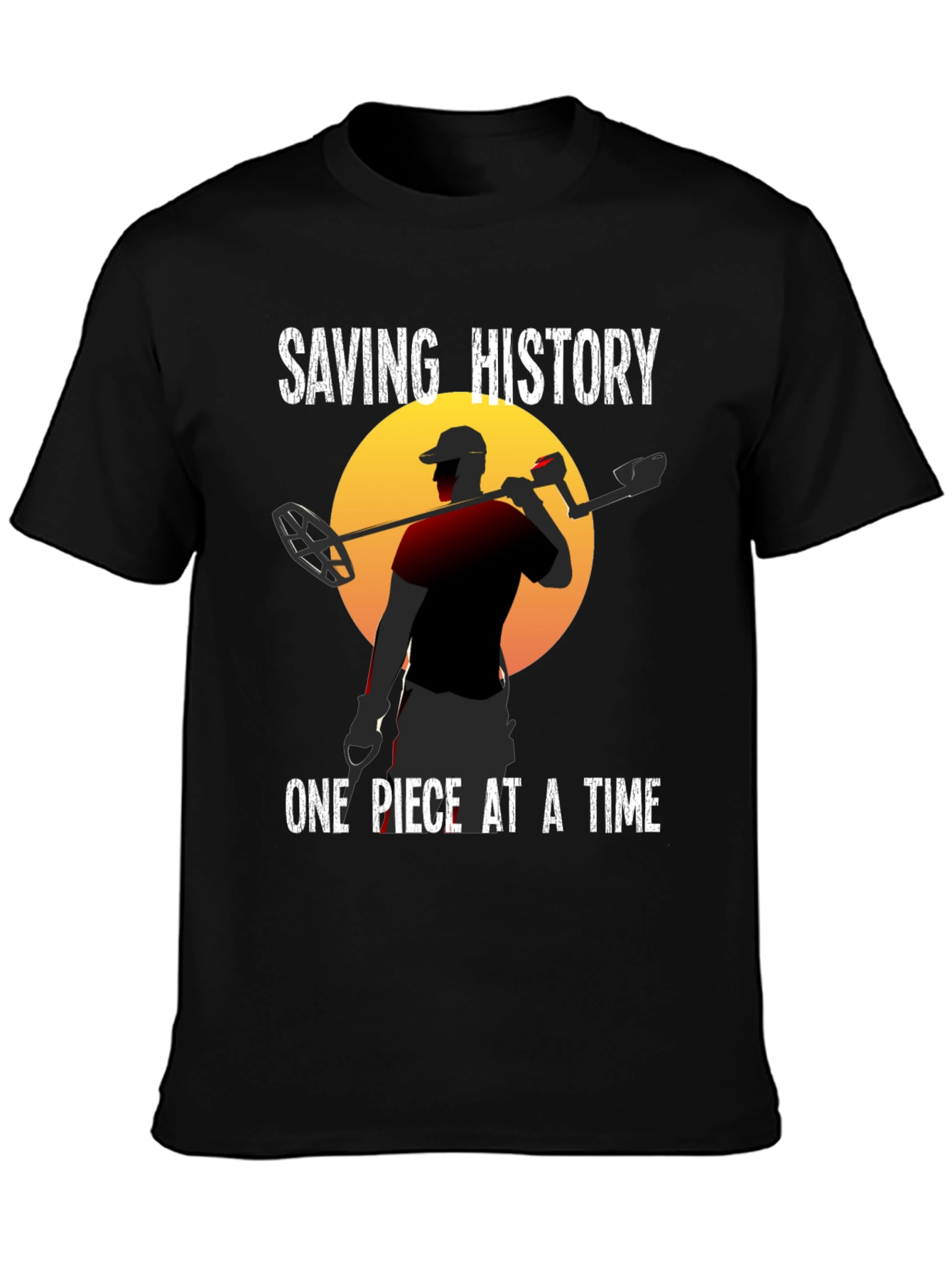 Saving History Metal Detecting T-Shirt