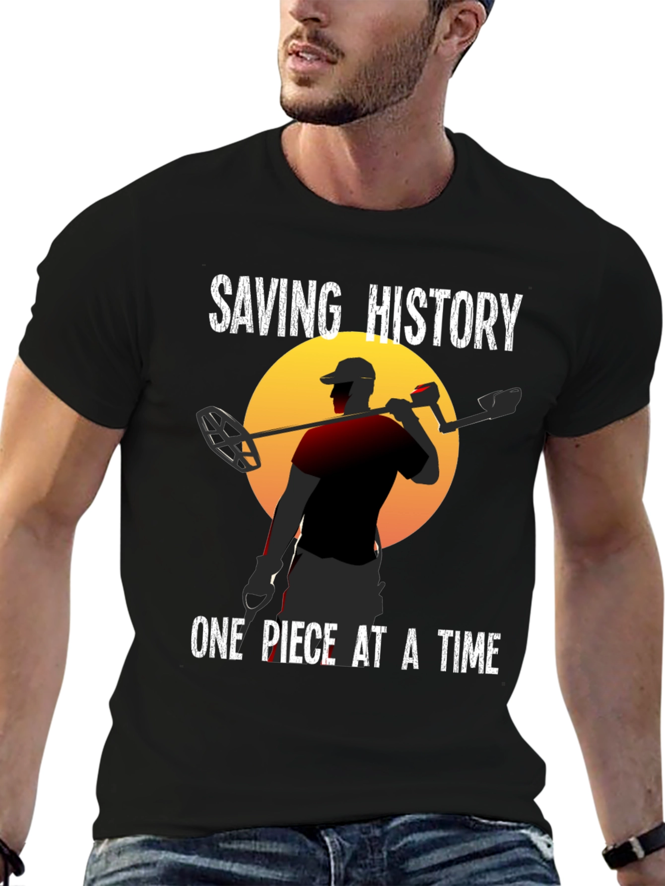 Saving History Metal Detecting T-Shirt