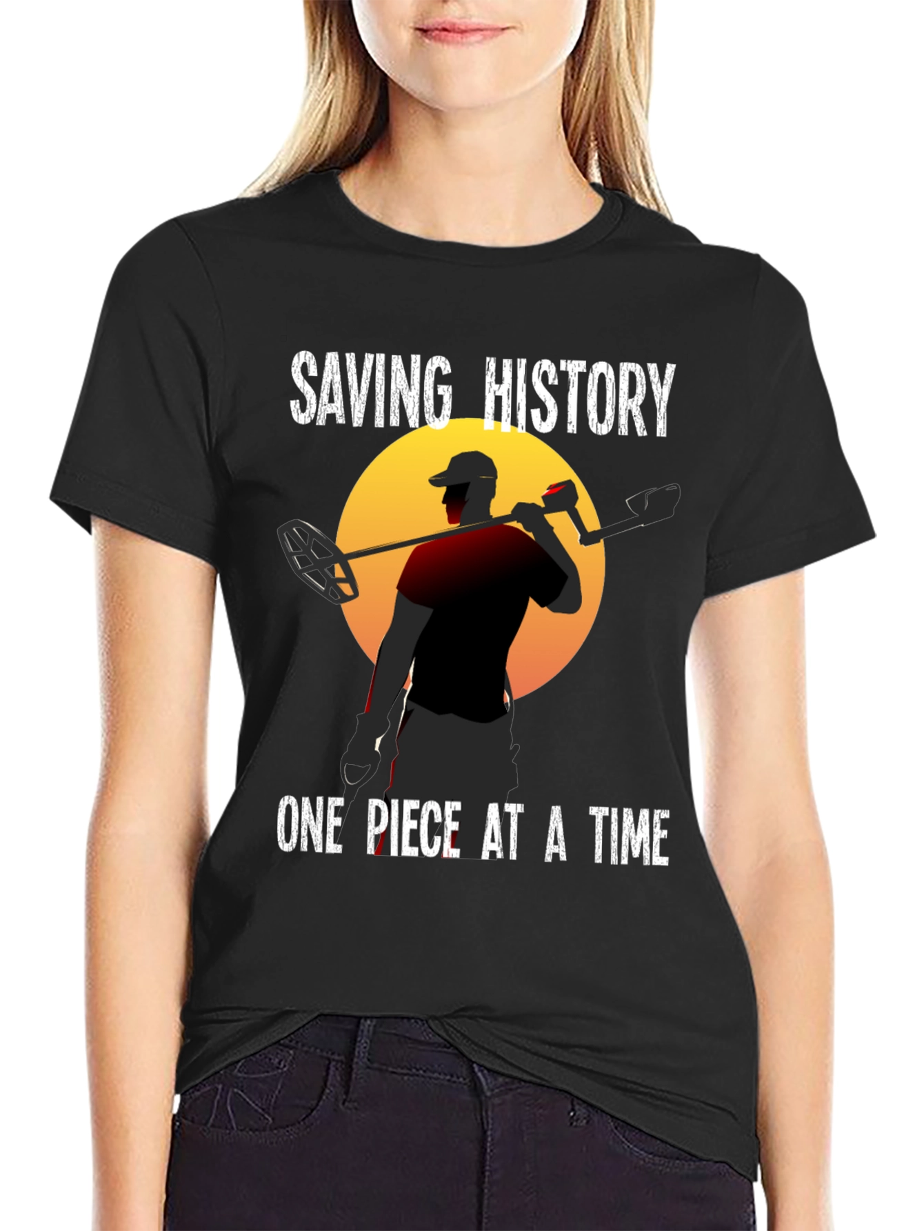 Saving History Metal Detecting T-Shirt