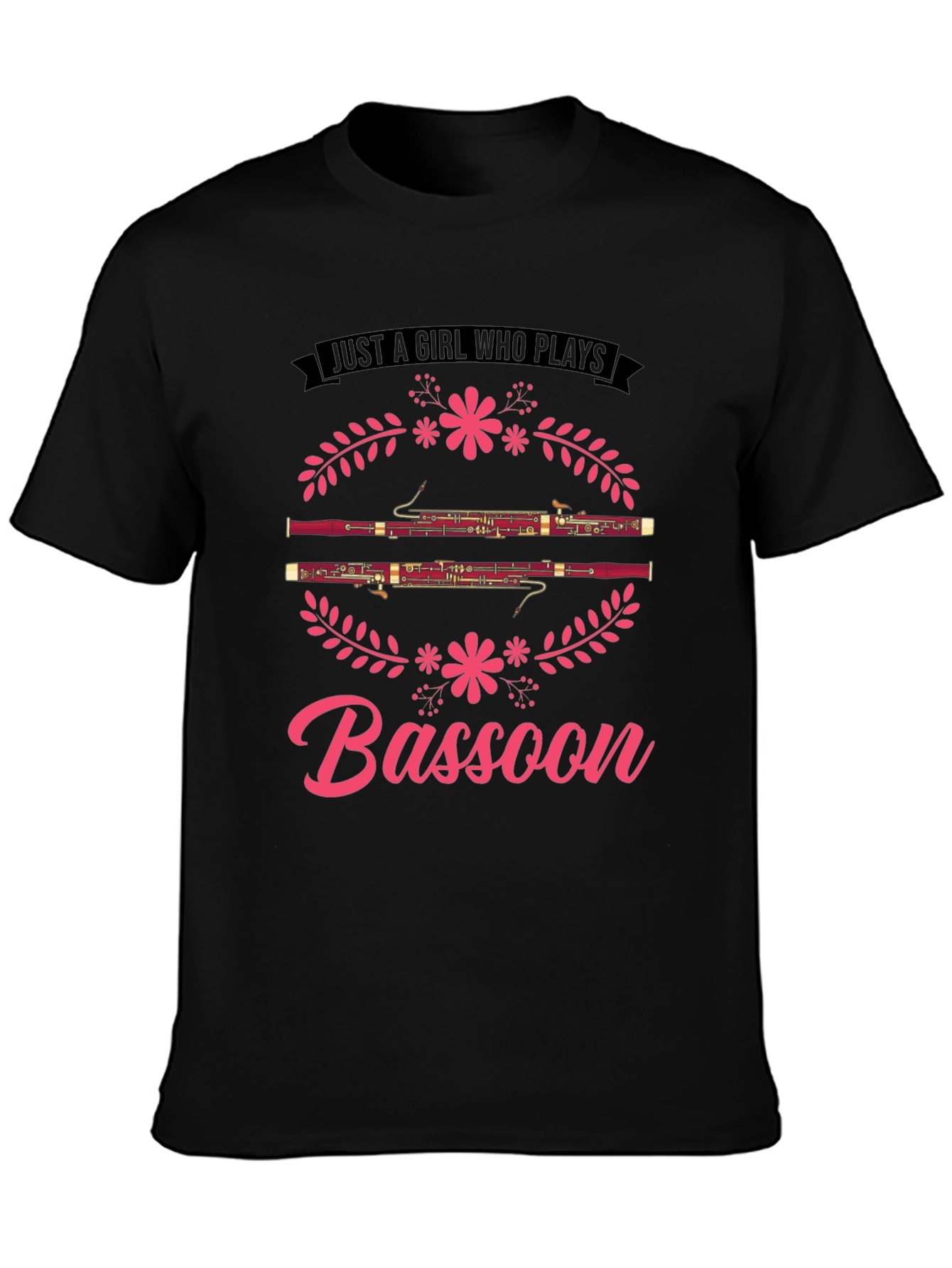Bassoon Girls Music T-Shirt