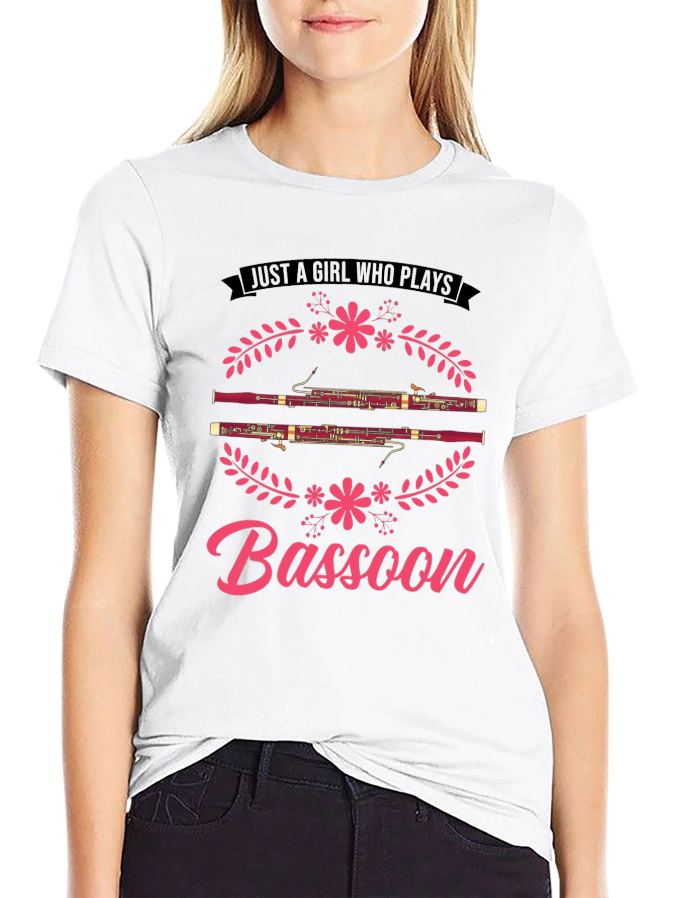 Bassoon Girls Music T-Shirt