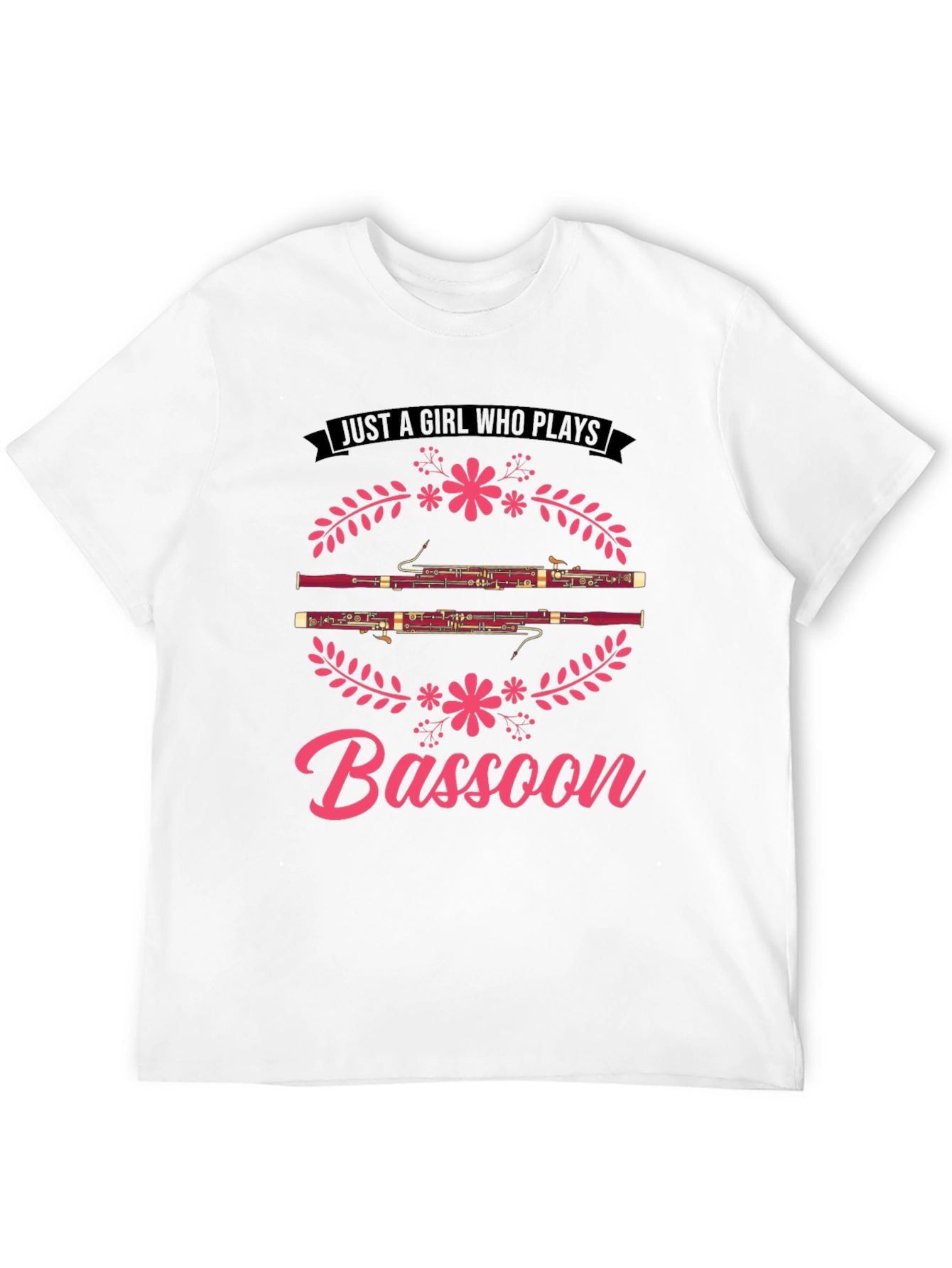 Bassoon Girls Music T-Shirt