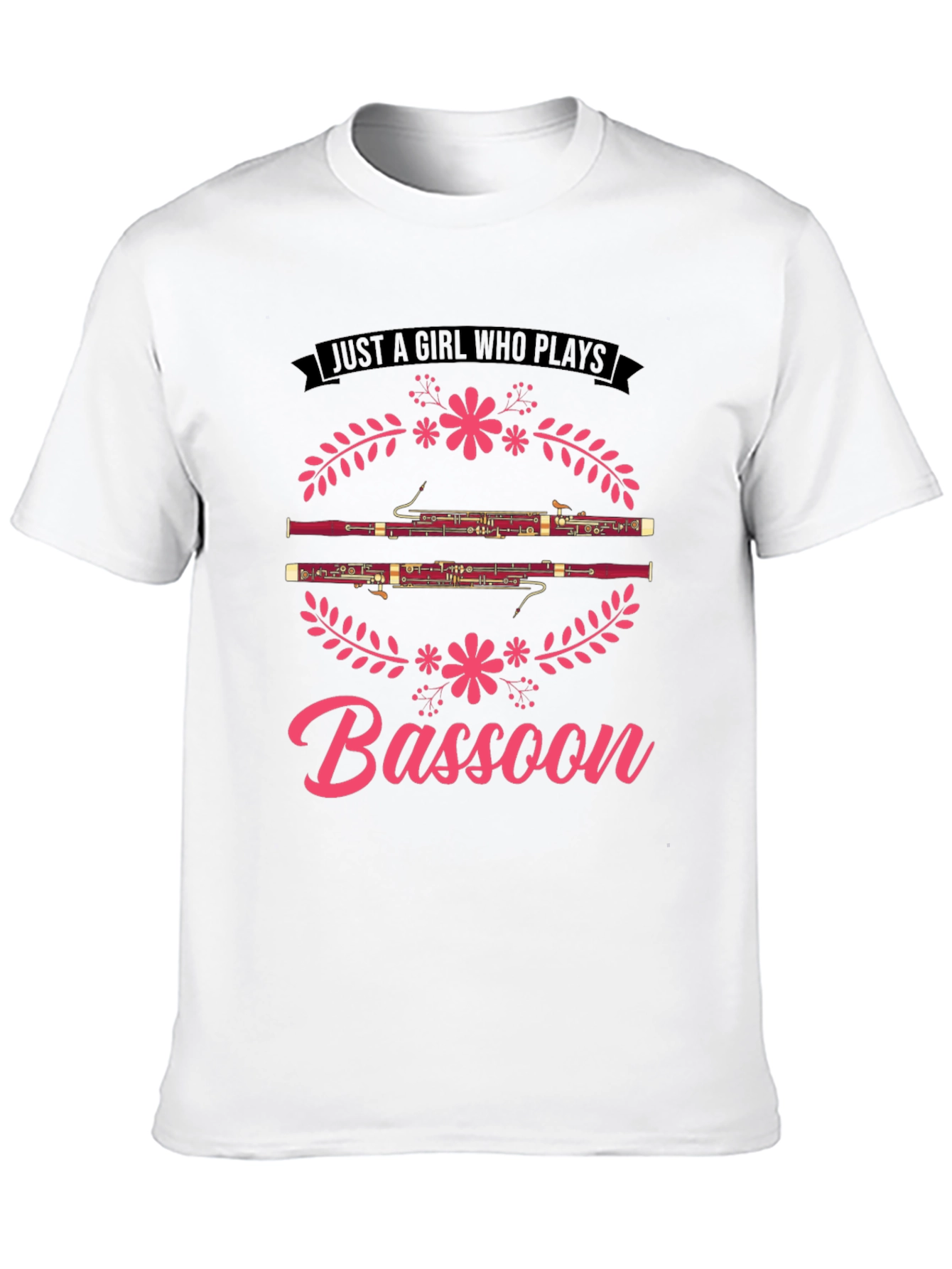Bassoon Girls Music T-Shirt