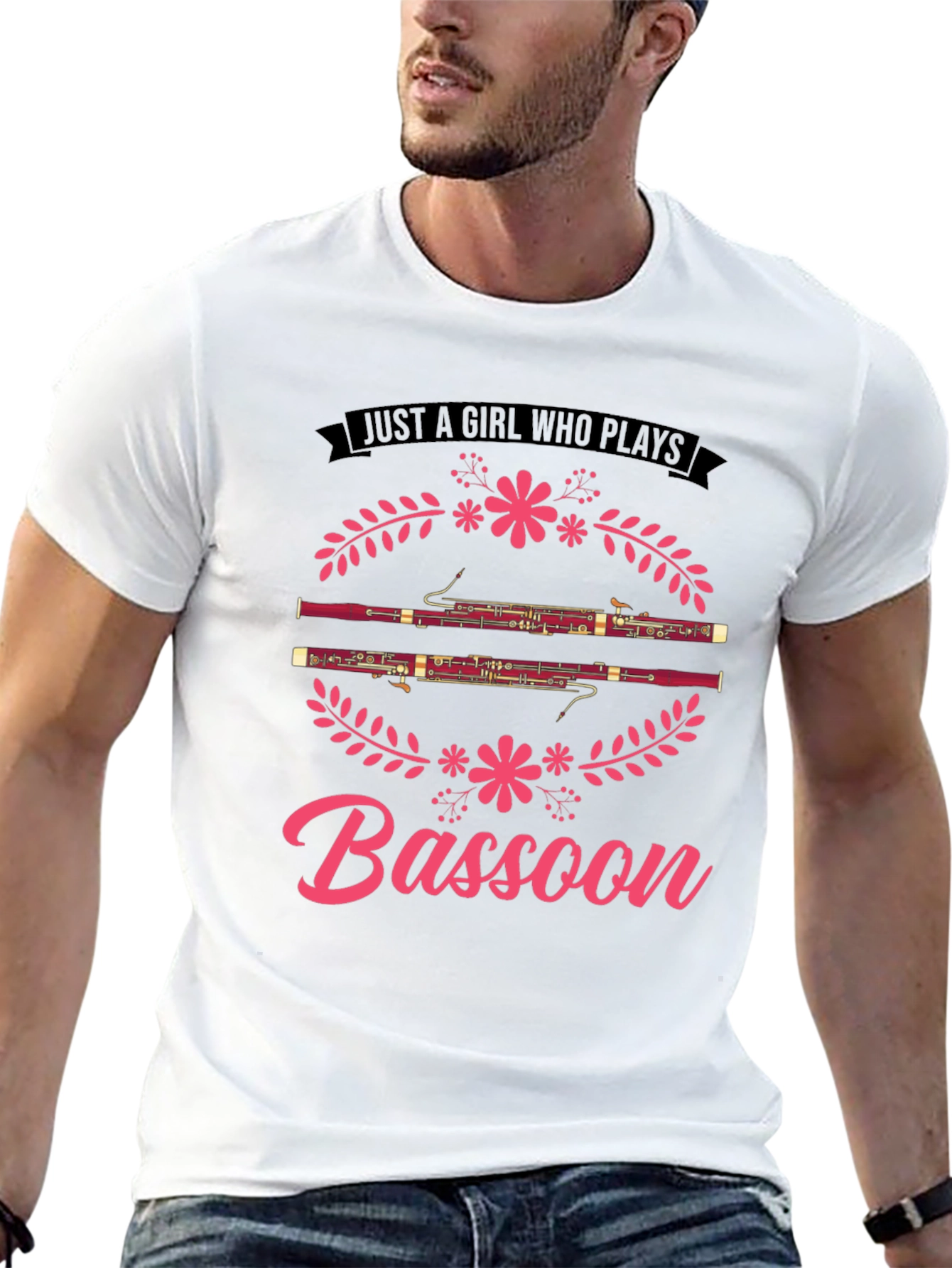 Bassoon Girls Music T-Shirt