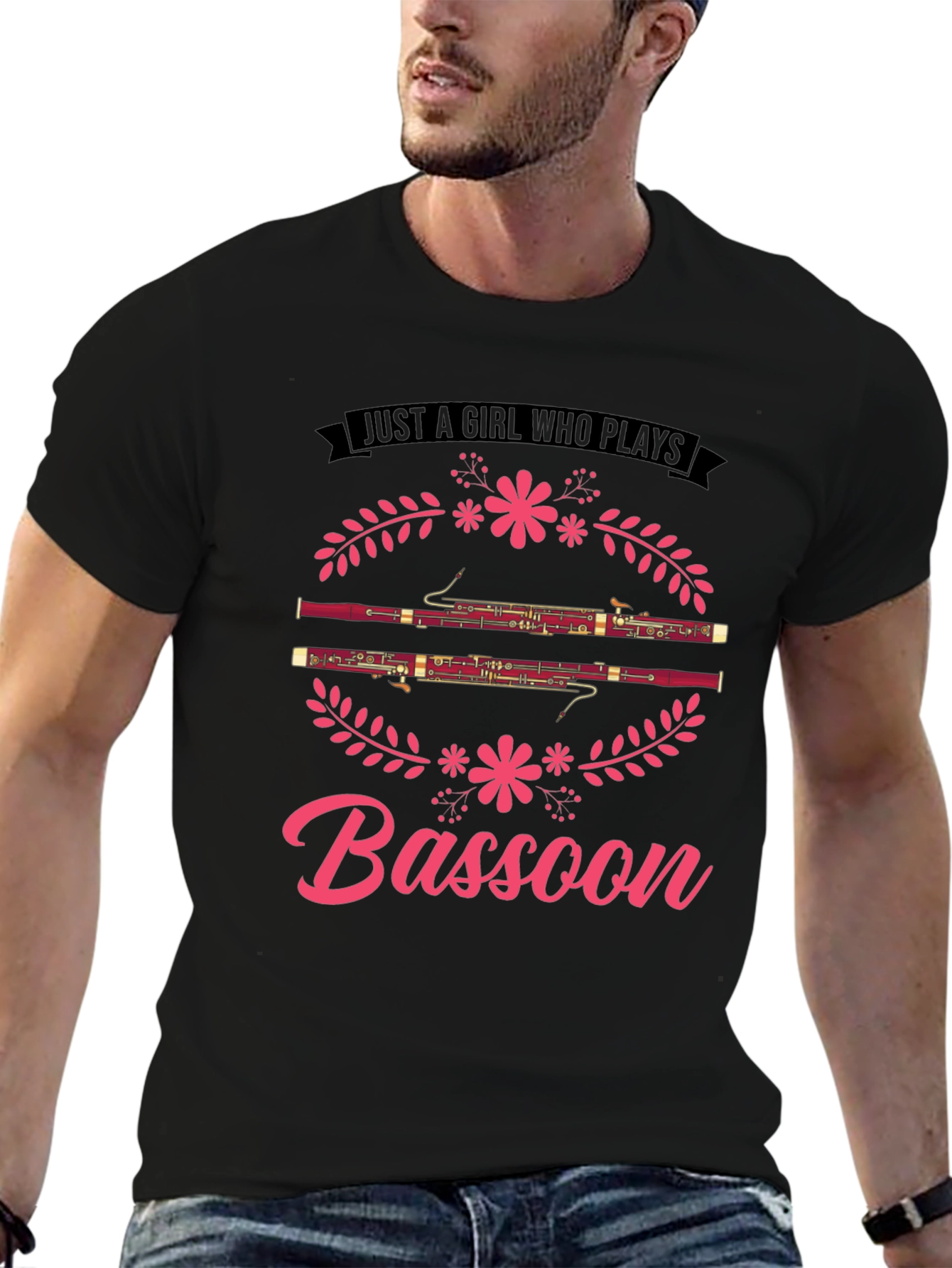 Bassoon Girls Music T-Shirt