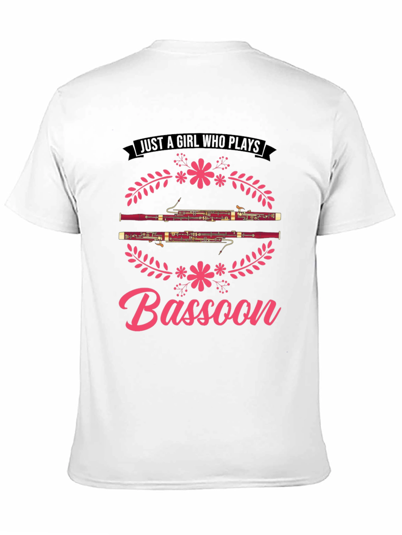 Bassoon Girls Music T-Shirt