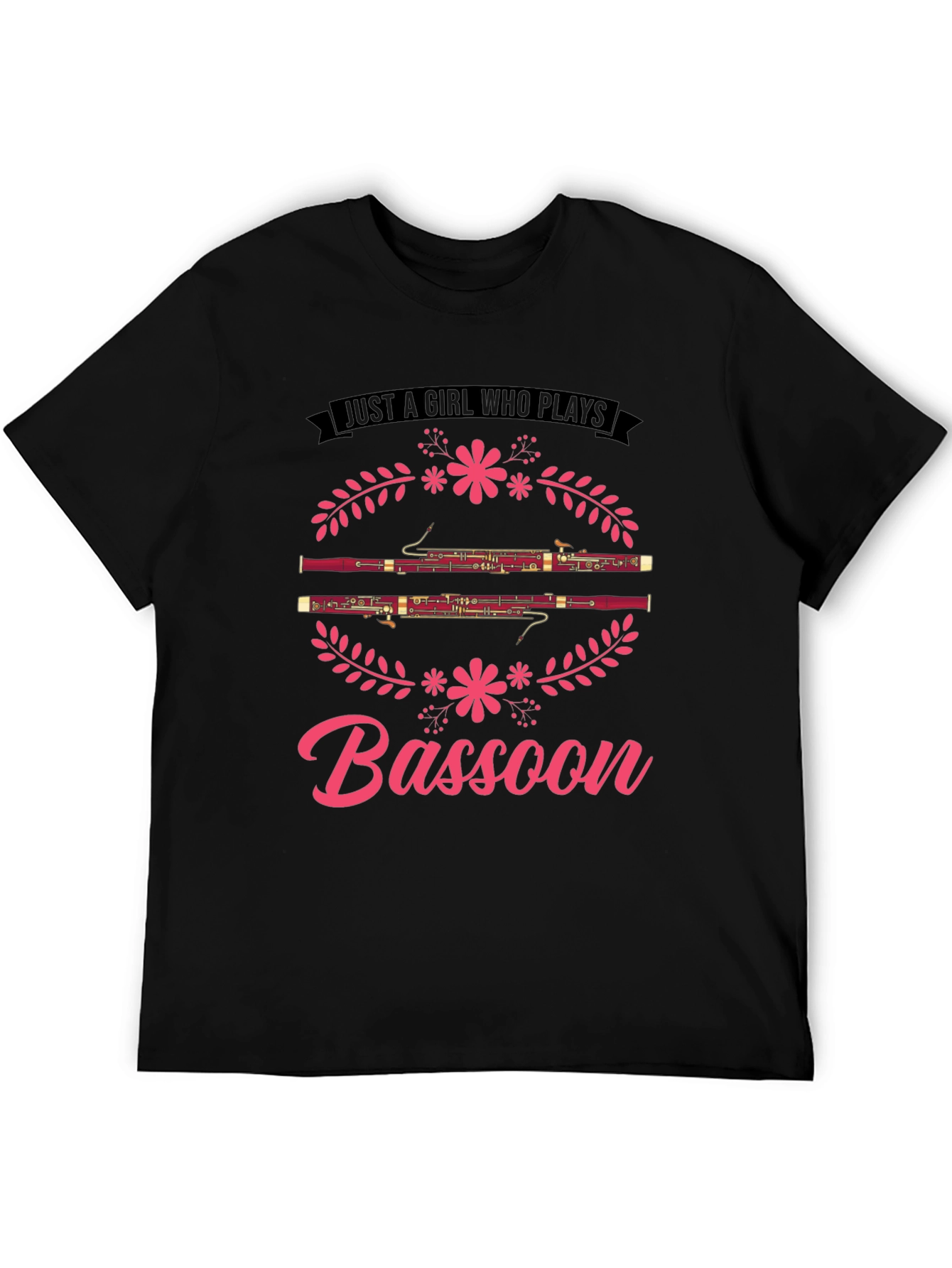 Bassoon Girls Music T-Shirt