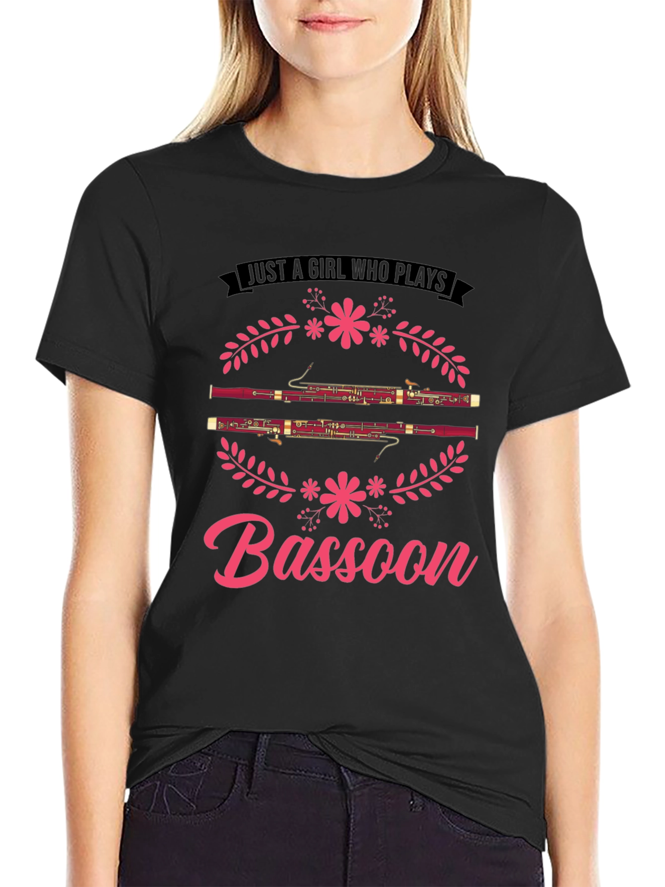 Bassoon Girls Music T-Shirt