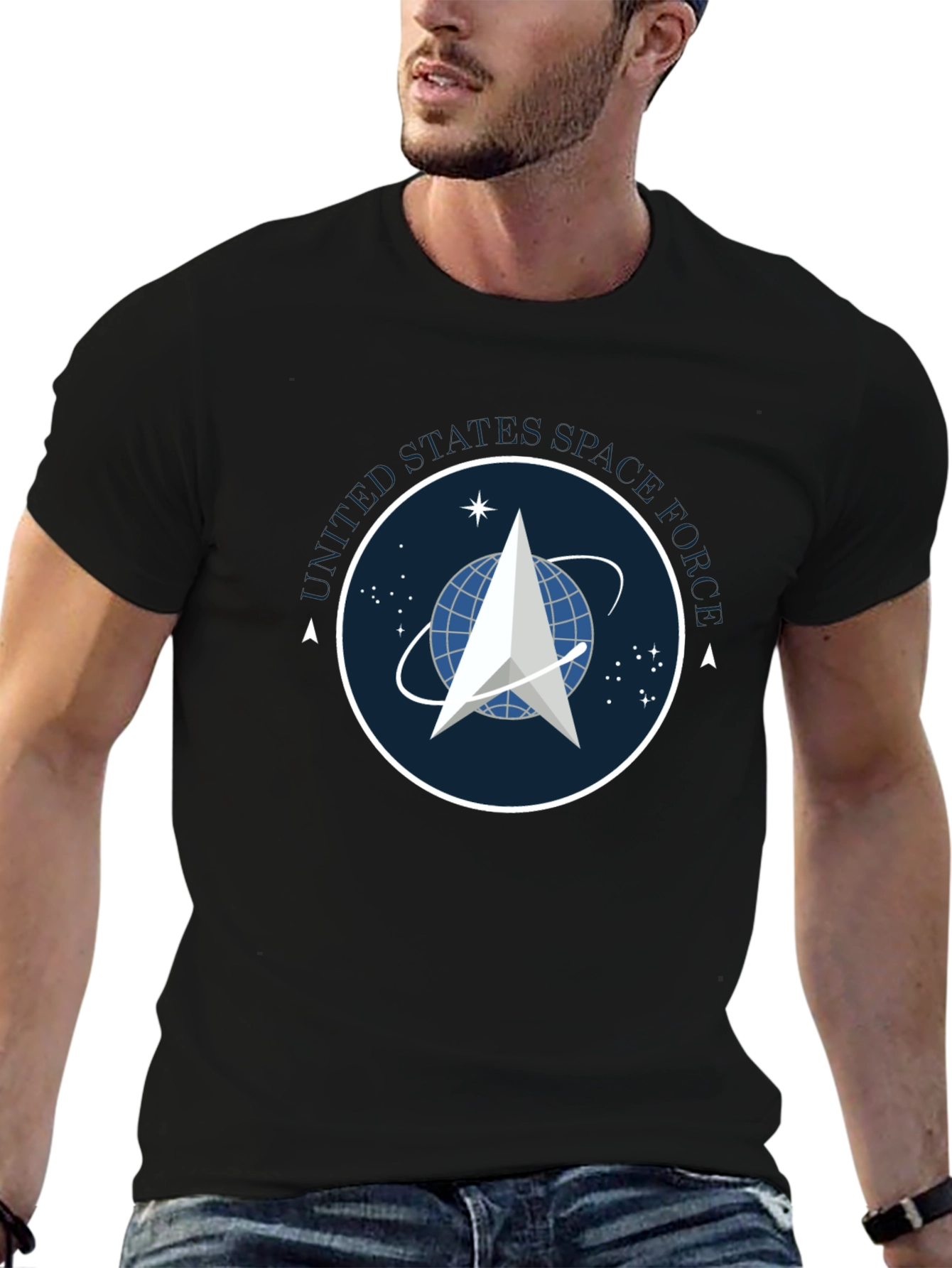 US Space Force T-Shirt - Black